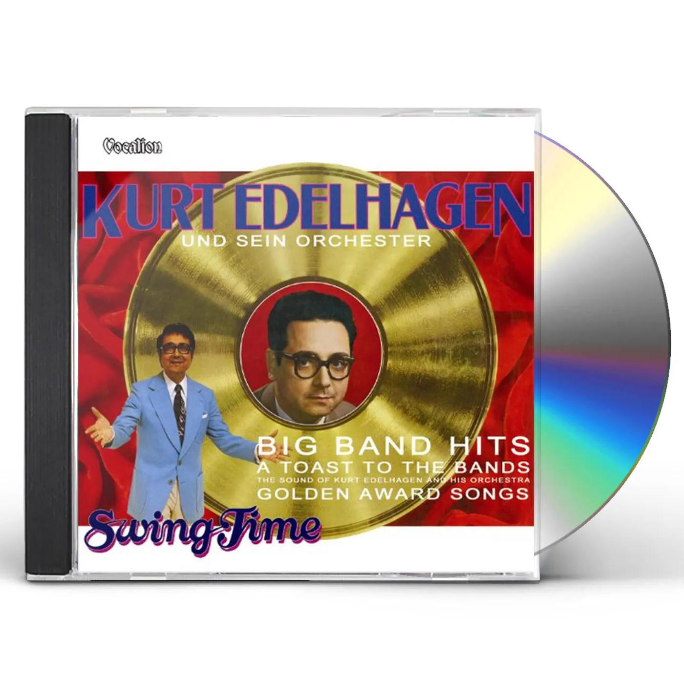 Kurt Edelhagen & His Orchestra TOAST TO THE BANDS/BIG BAND HITS & SWING TIME CD