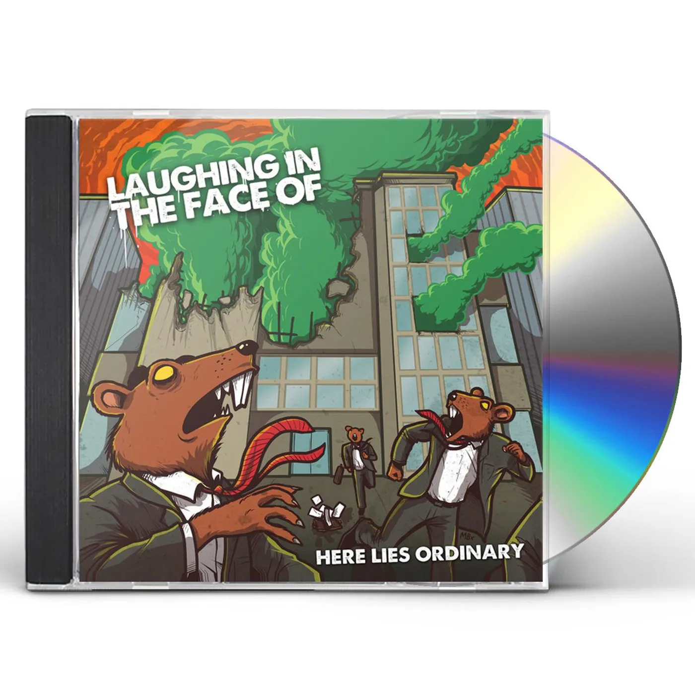 Laughing In The Face Of HERE LIES ORDINARY CD