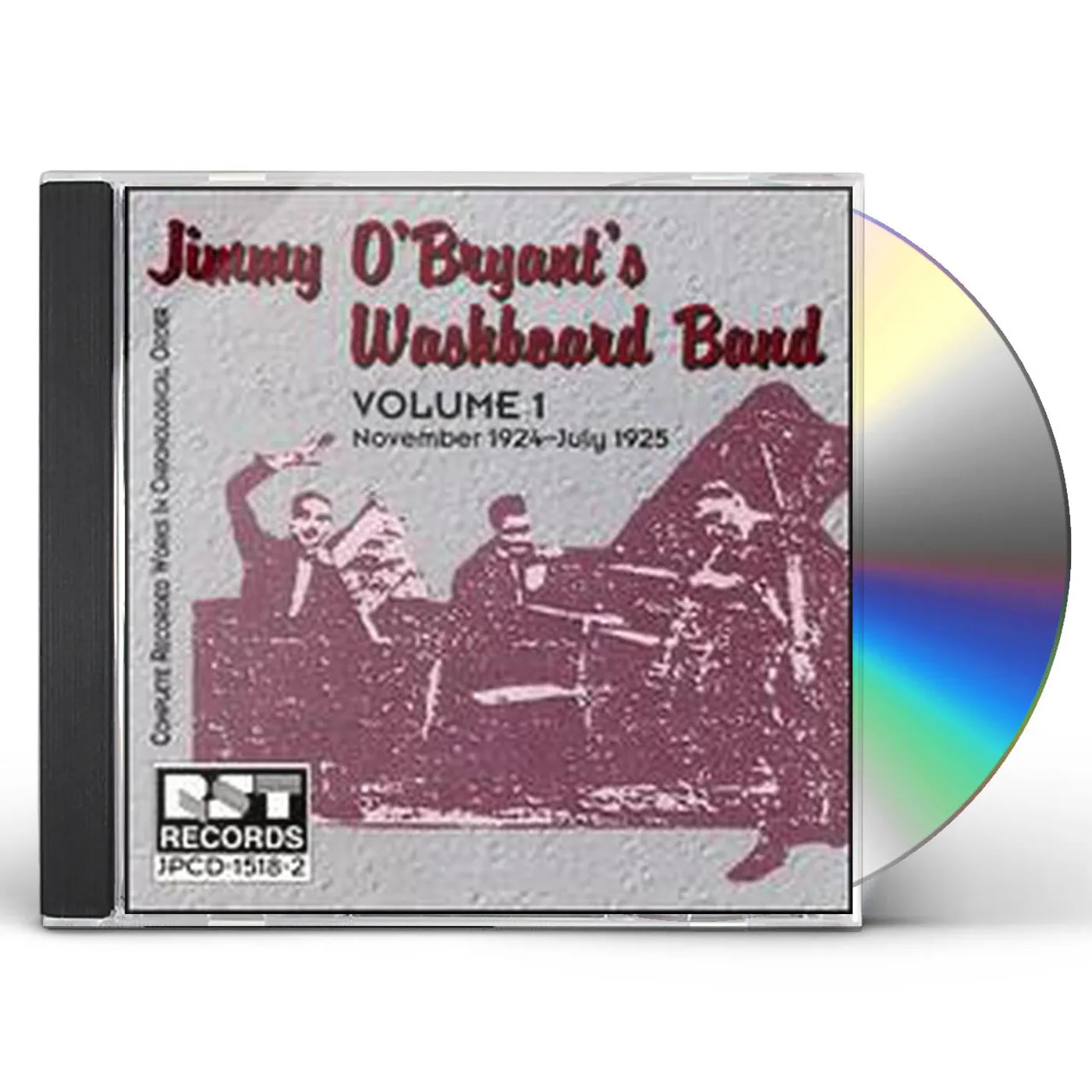 JIMMY O'BRYANT'S WASHBOARD BAND 1 CD