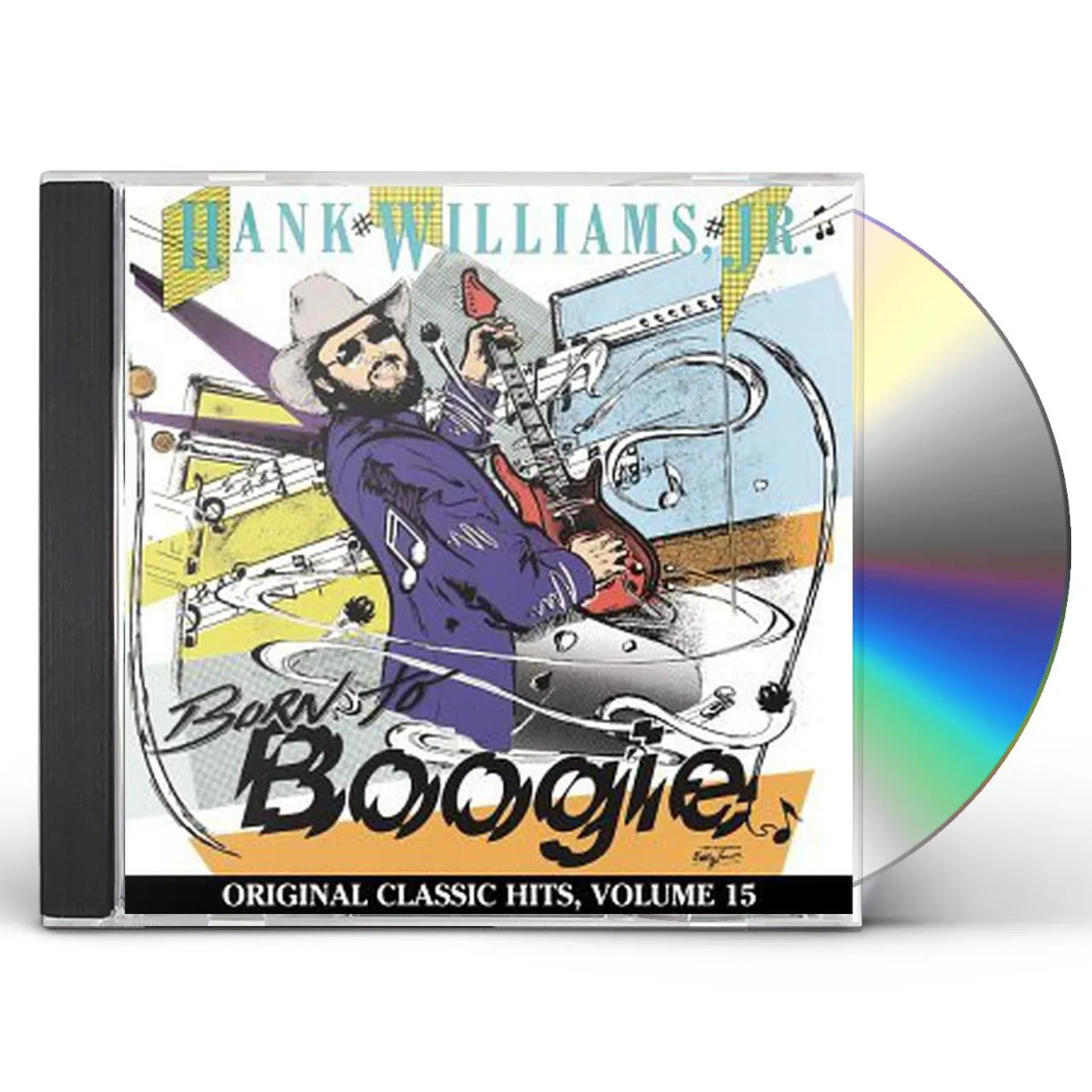 Hank Williams, Jr. BORN TO BOOGIE (ORIGINAL CLASSIC HITS 15) CD