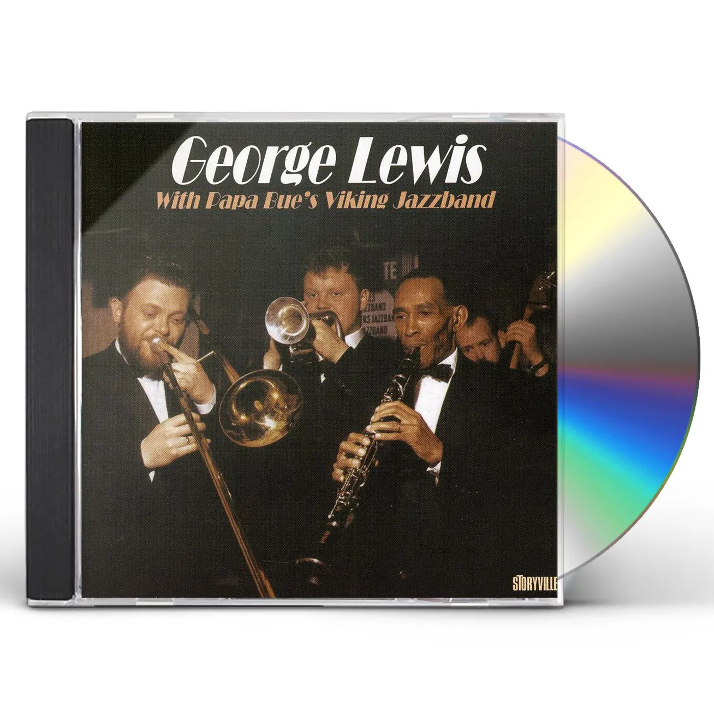 George Lewis WITH PAPA BUES VIKING JAZZZBAND CD