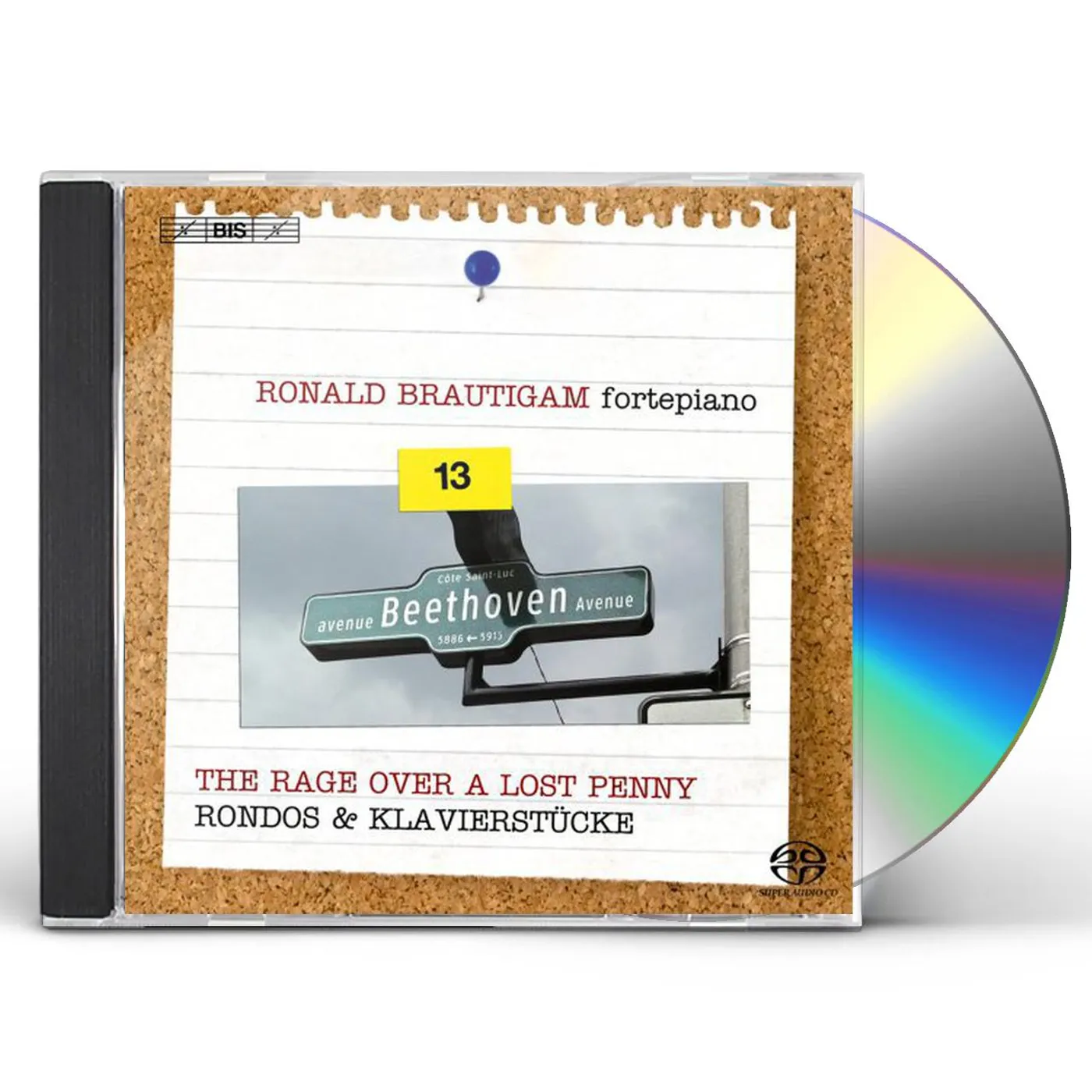 Ludwig van Beethoven COMP WORKS FOR SOLO PIANO VOL 13 Super Audio CD
