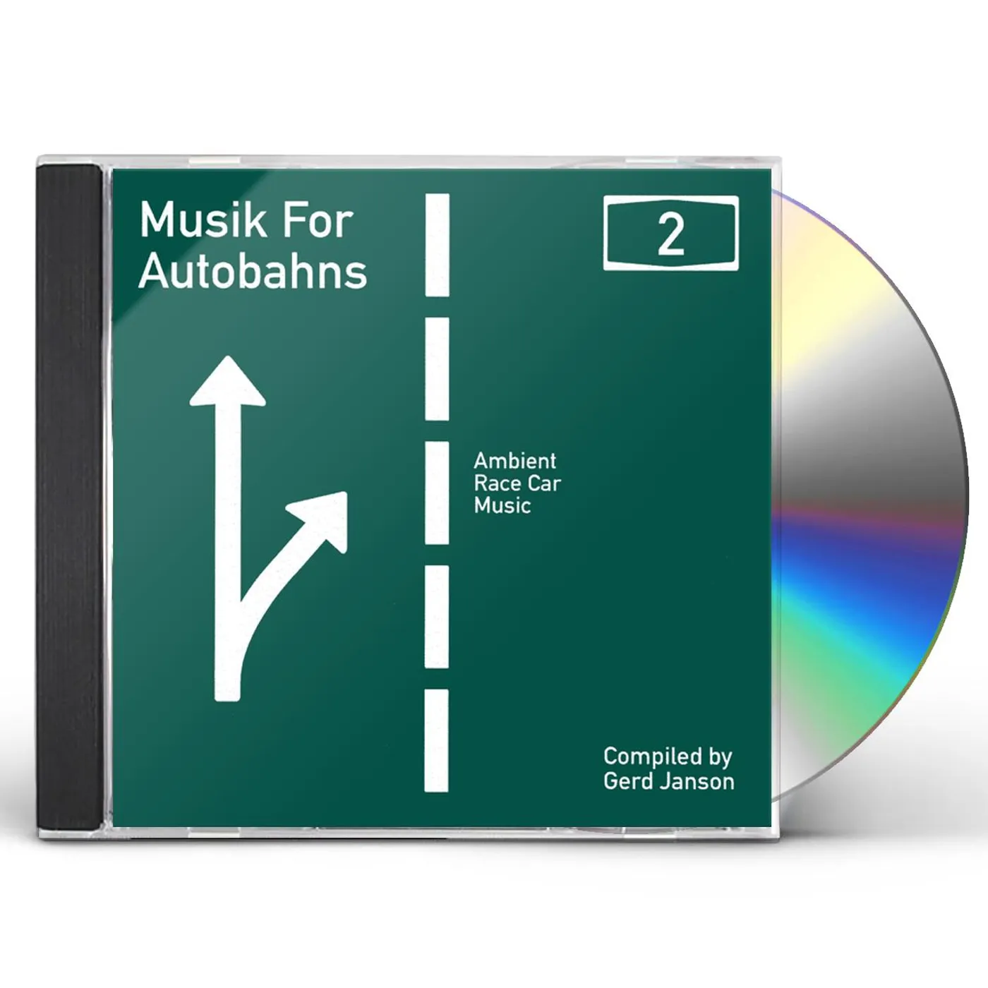 Gerd Janson MUSIK FOR AUTOBAHNS 2: AMBIENT RACE CAR MUSIC CD