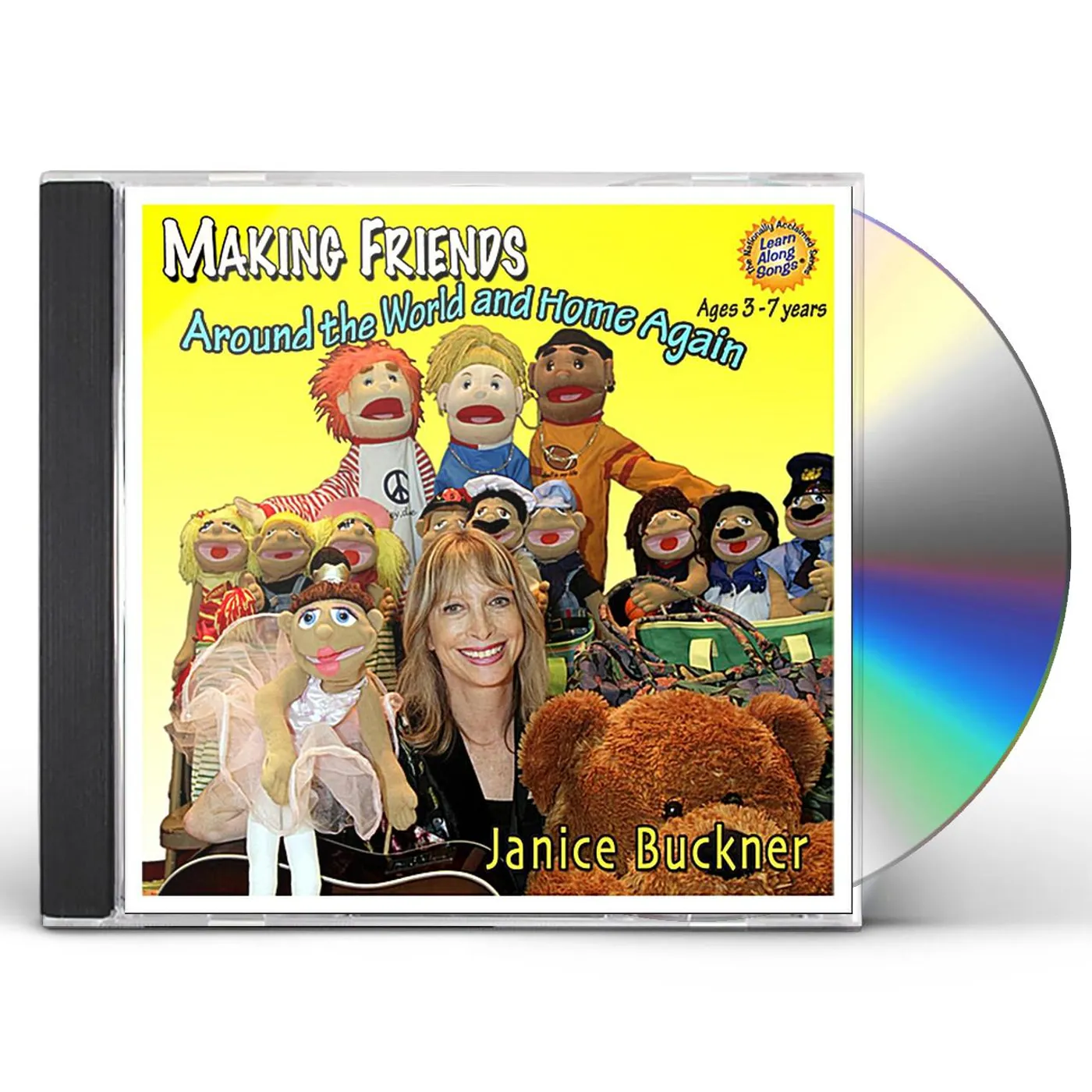 Janice Buckner AROUND THE WORLD & HOME AGAIN/MAKING FRIENDS CD