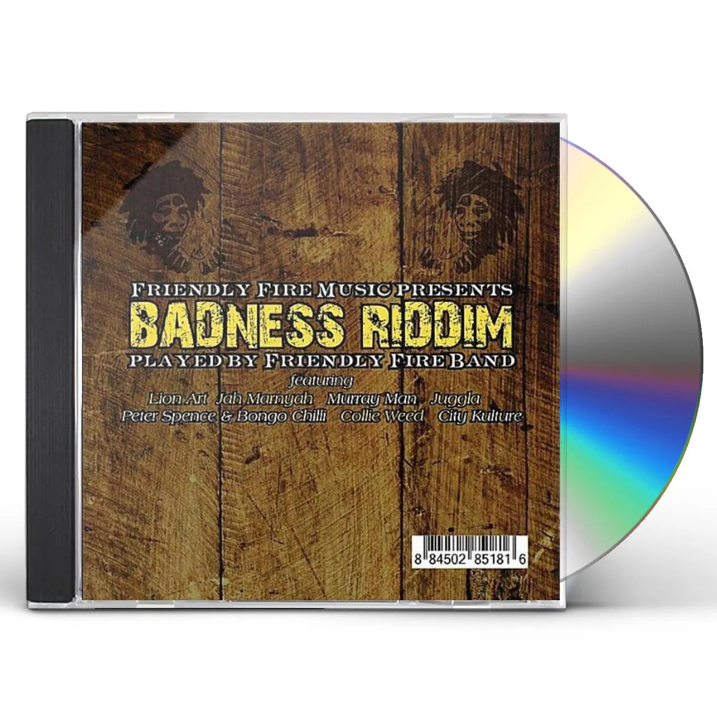 Friendly Fire Band BADNESS RIDDIM CD