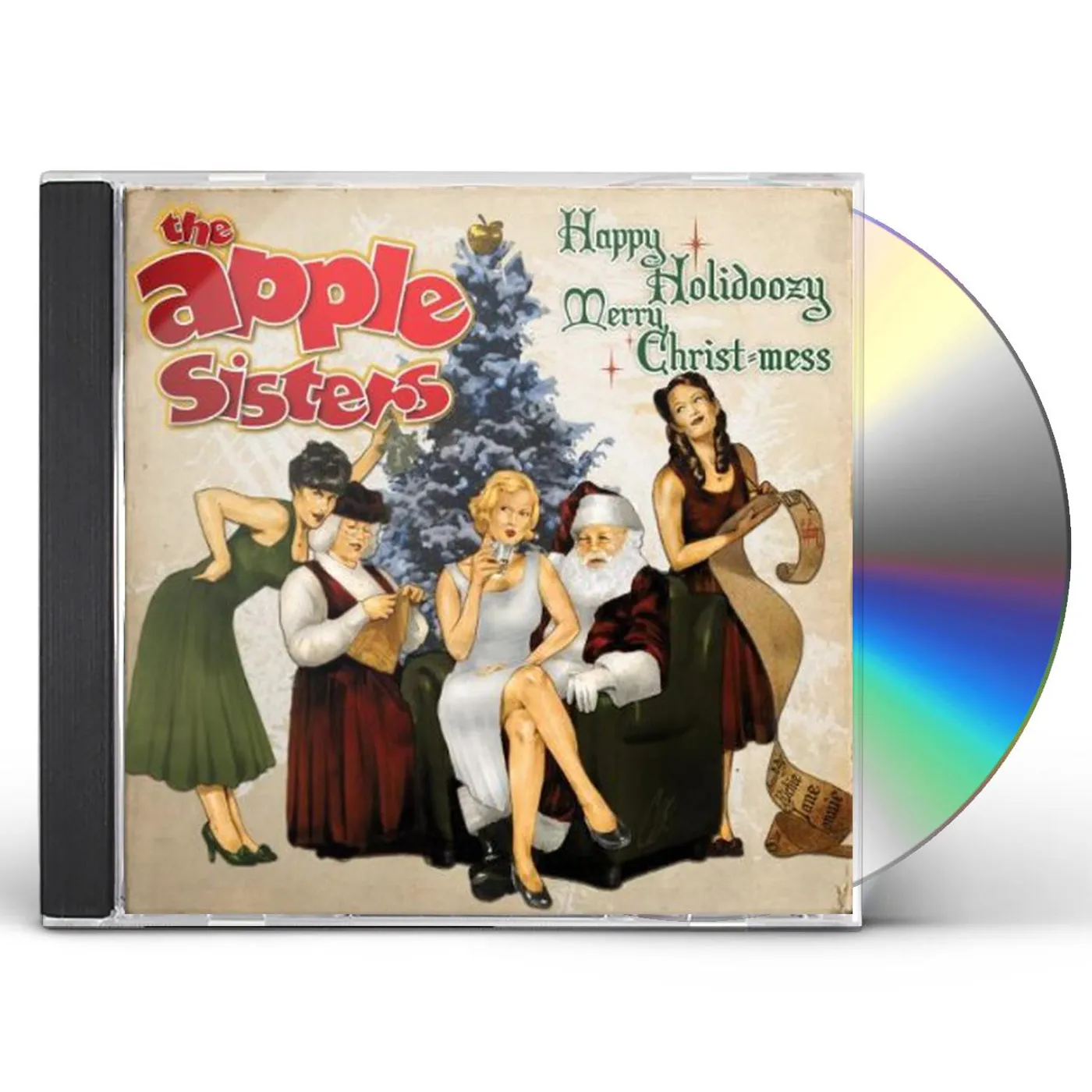 The Apple Sisters HAPPY HOLIDOOZY MERRY CHRISTMESS CD
