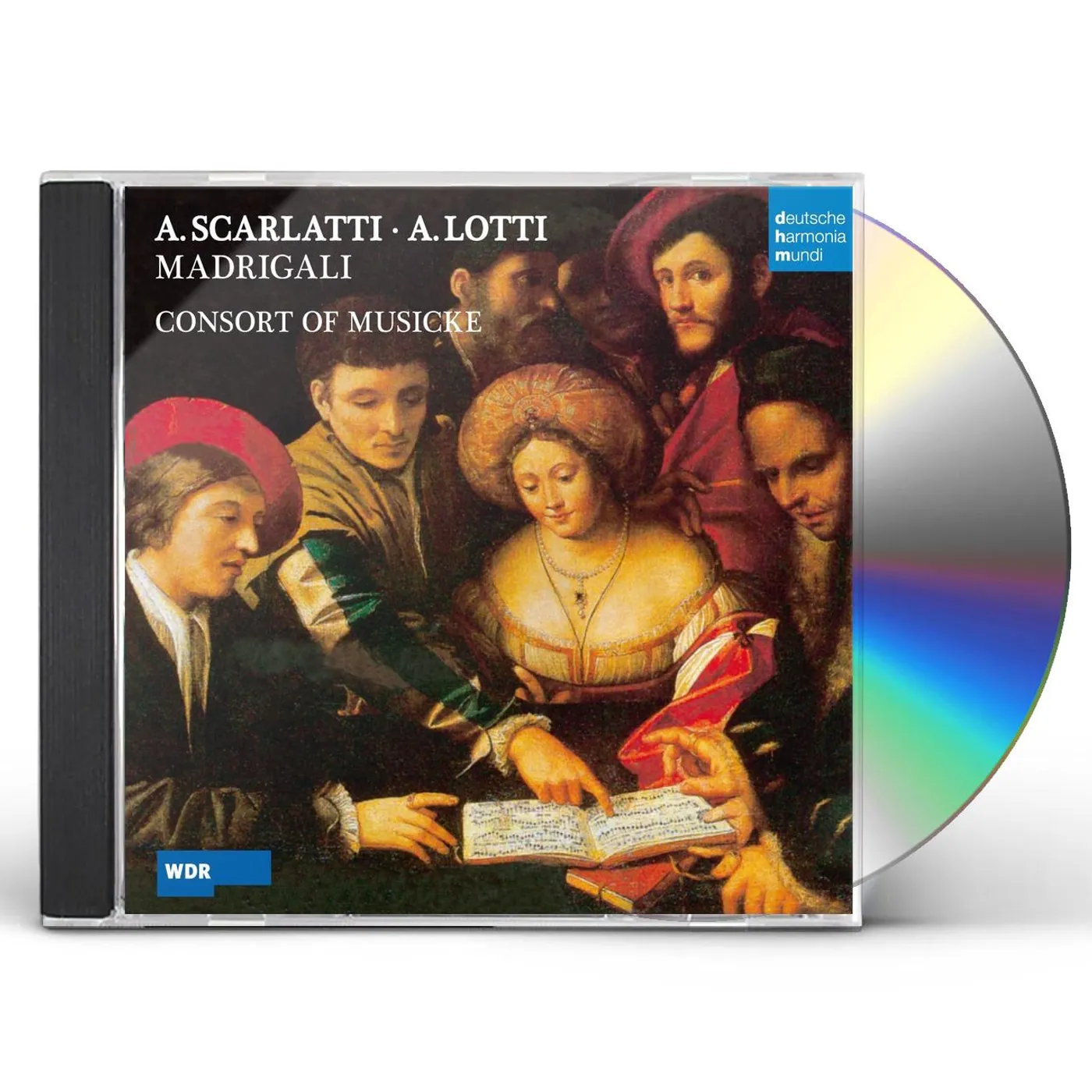Consort Of Musicke SCARLATTI & LOTTI: MADRIGALI CD