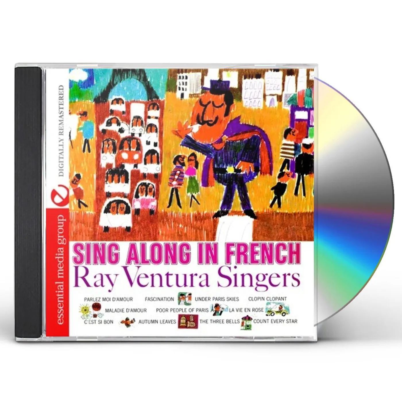 Ray Ventura SING ALONG IN FRENCH CD