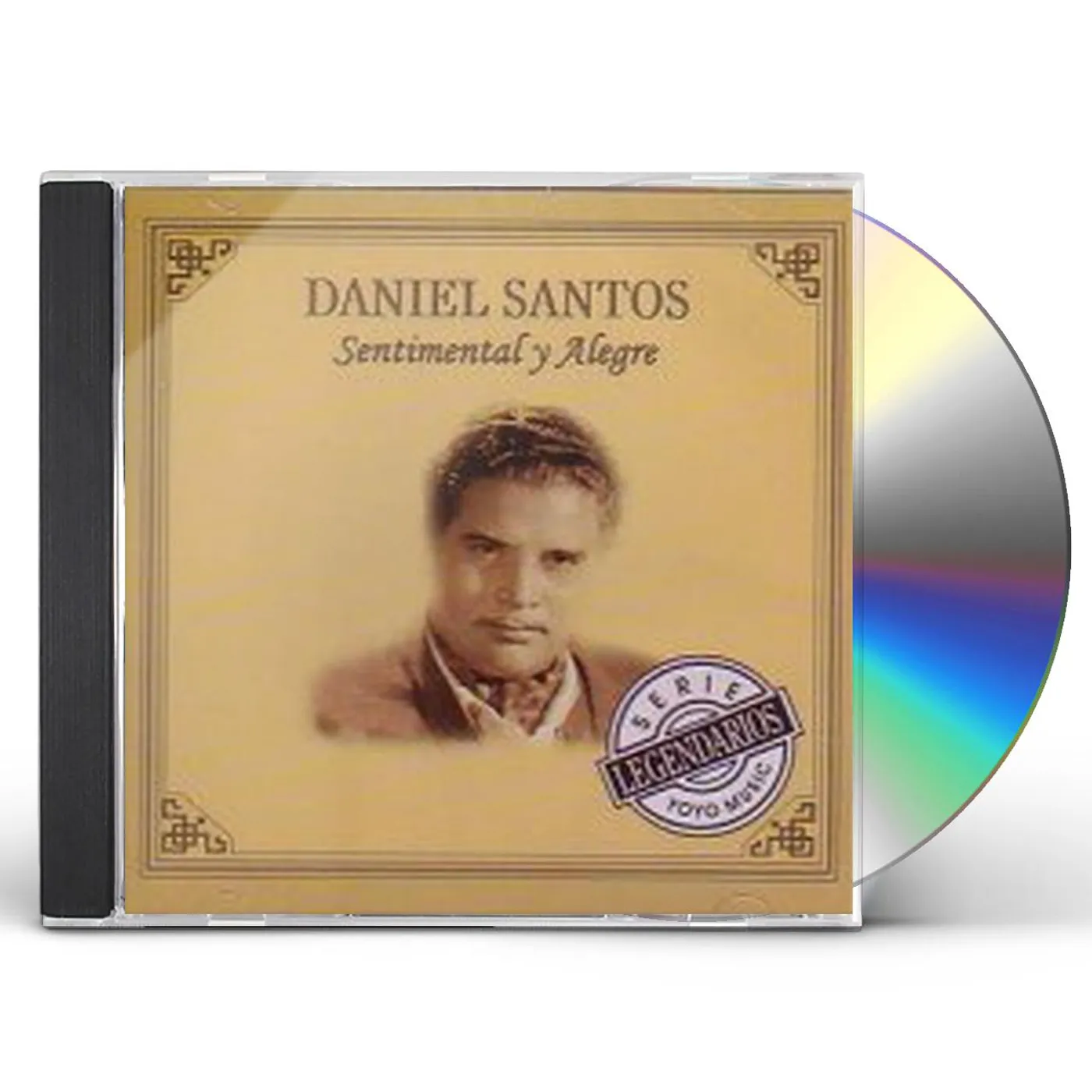 Daniel Santos SENTIMENTAL Y ALEGRE CD