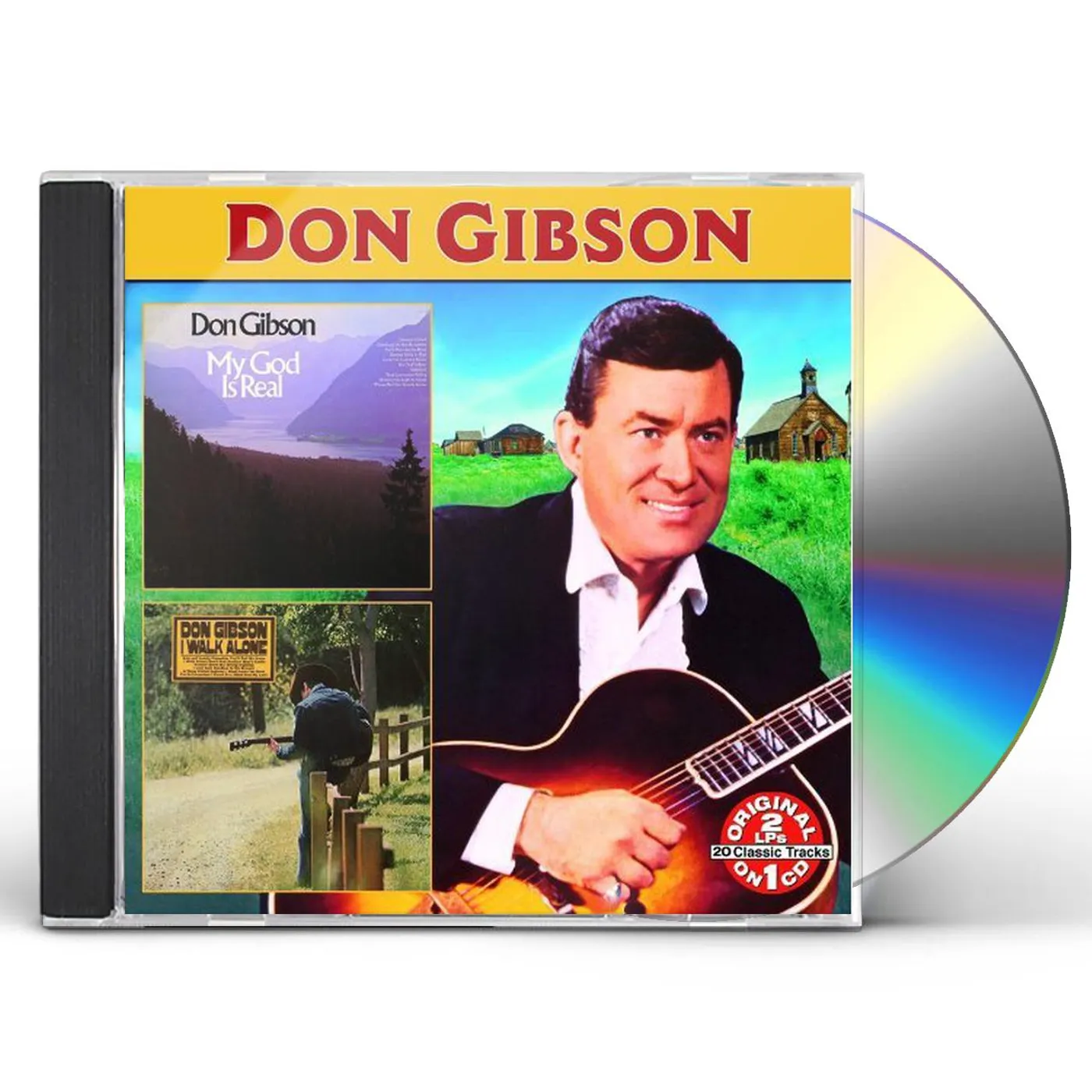 Don Gibson MY GOD IS REAL: I WALK ALONE CD