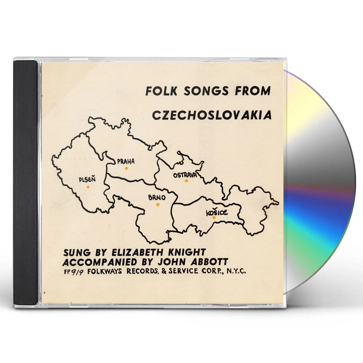 Elizabeth Knight FOLK SONGS FROM CZECHOSLOVAKIA CD