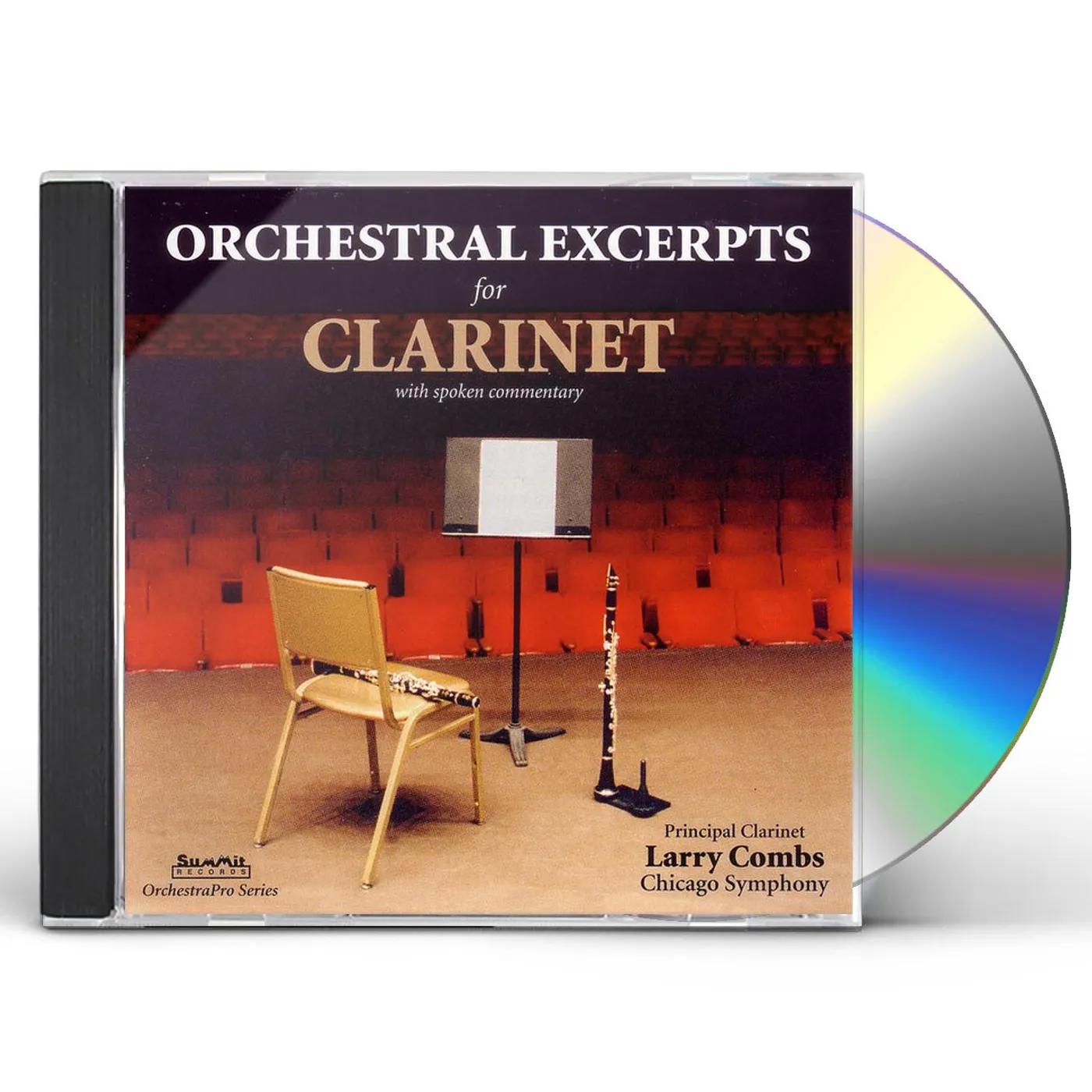 Larry Combs ORCHESTRAL EXCERPTS FOR CLARINET CD