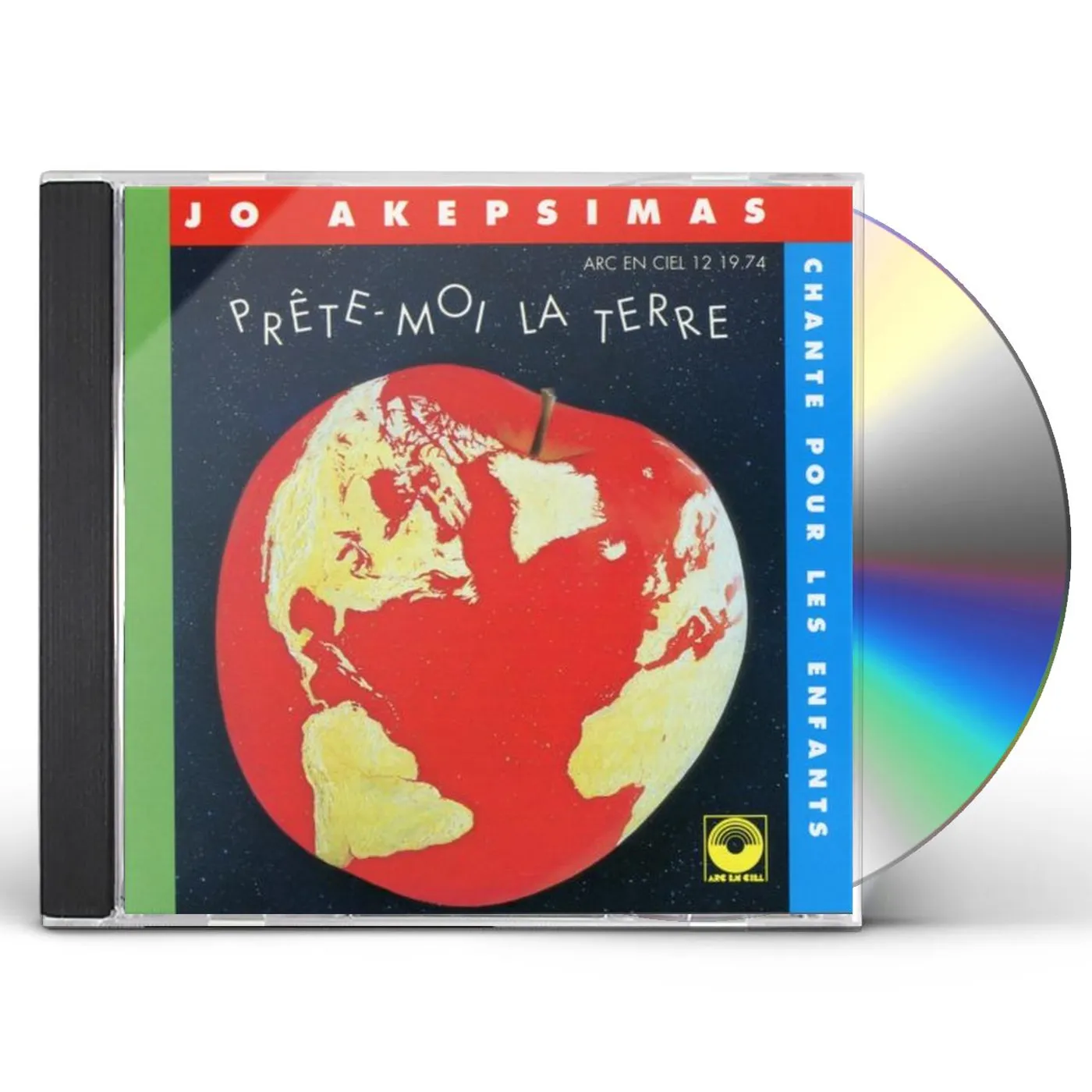 Jo Akepsimas PRETE MOI LA TERRE CD