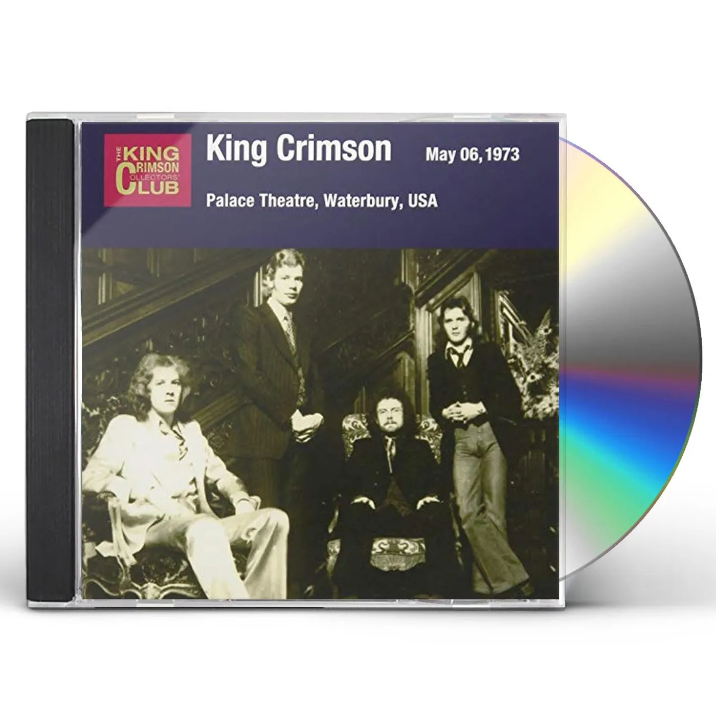 King Crimson COLLECTOR CLUB-PALACER THEATRE WATER BERRY CT 1973.5.6. CD