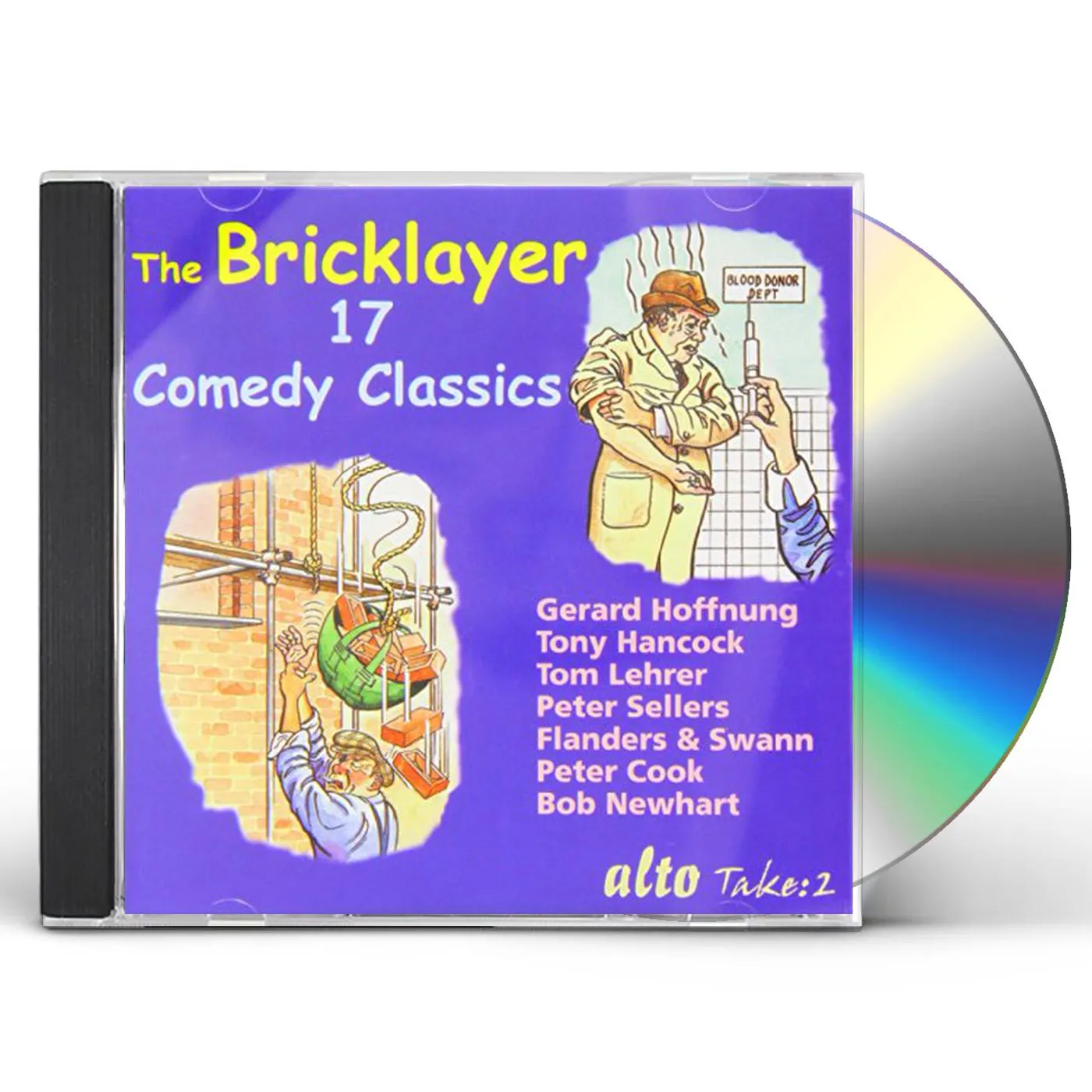 Bricklayer 17 COMEDY CLASSICS HOFFNUNG HANCOCK LEHRER SELLERS CD