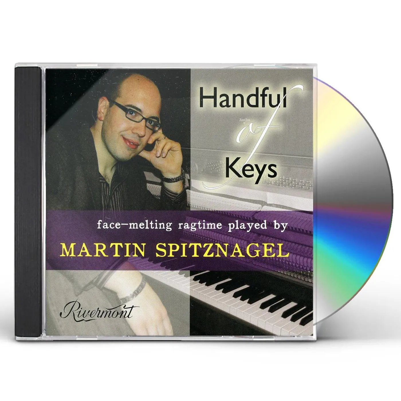 Martin Spitznagel HANDFUL OF KEYS: FACE-MELTING RAGTIME CD