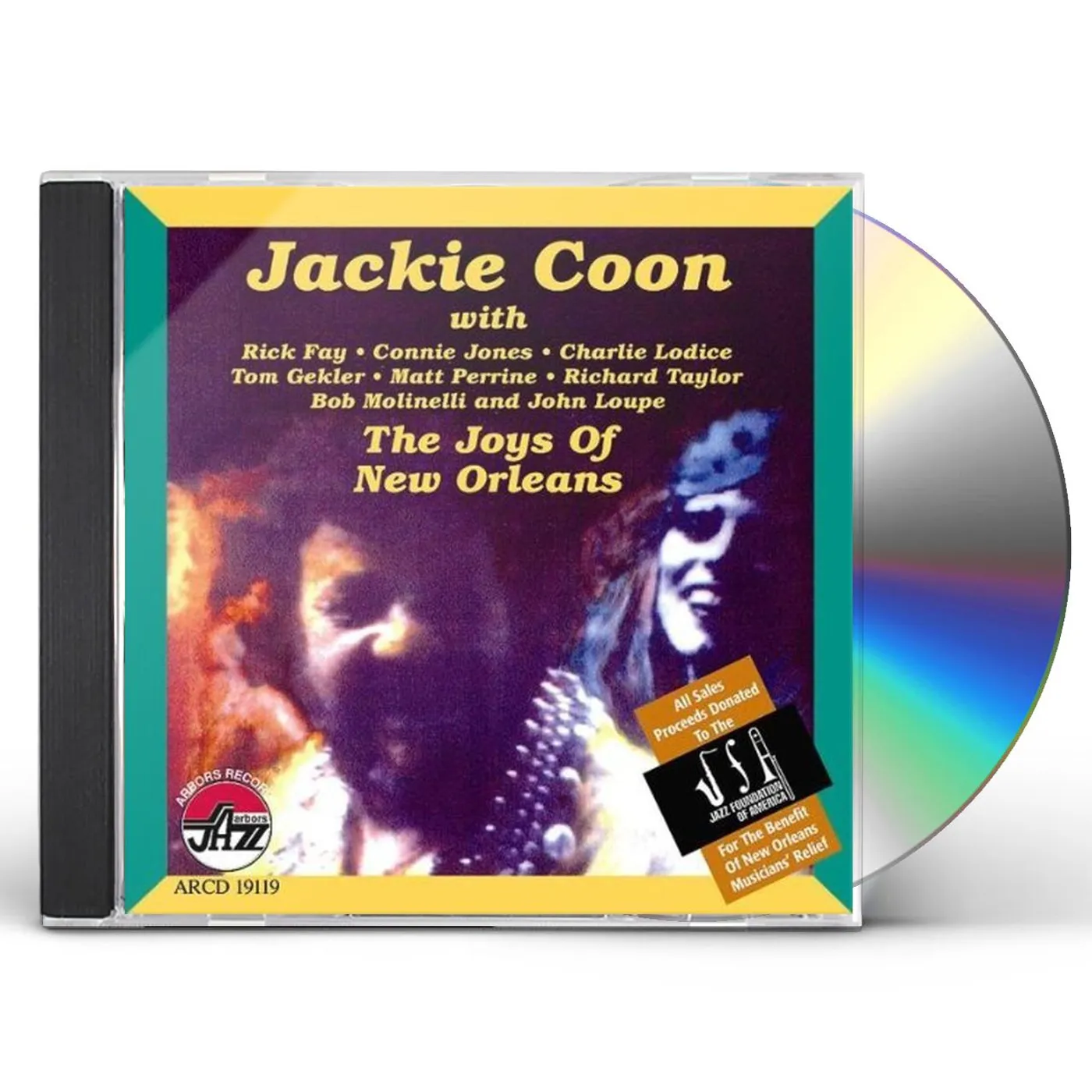 Jackie Coon JOY OF NEW ORLEANS CD