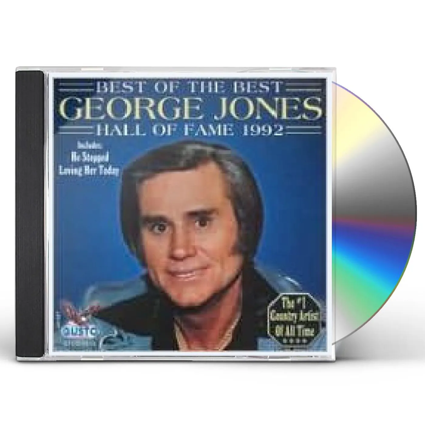 George Jones BEST OF THE BEST: HALL OF FAME 1992 CD