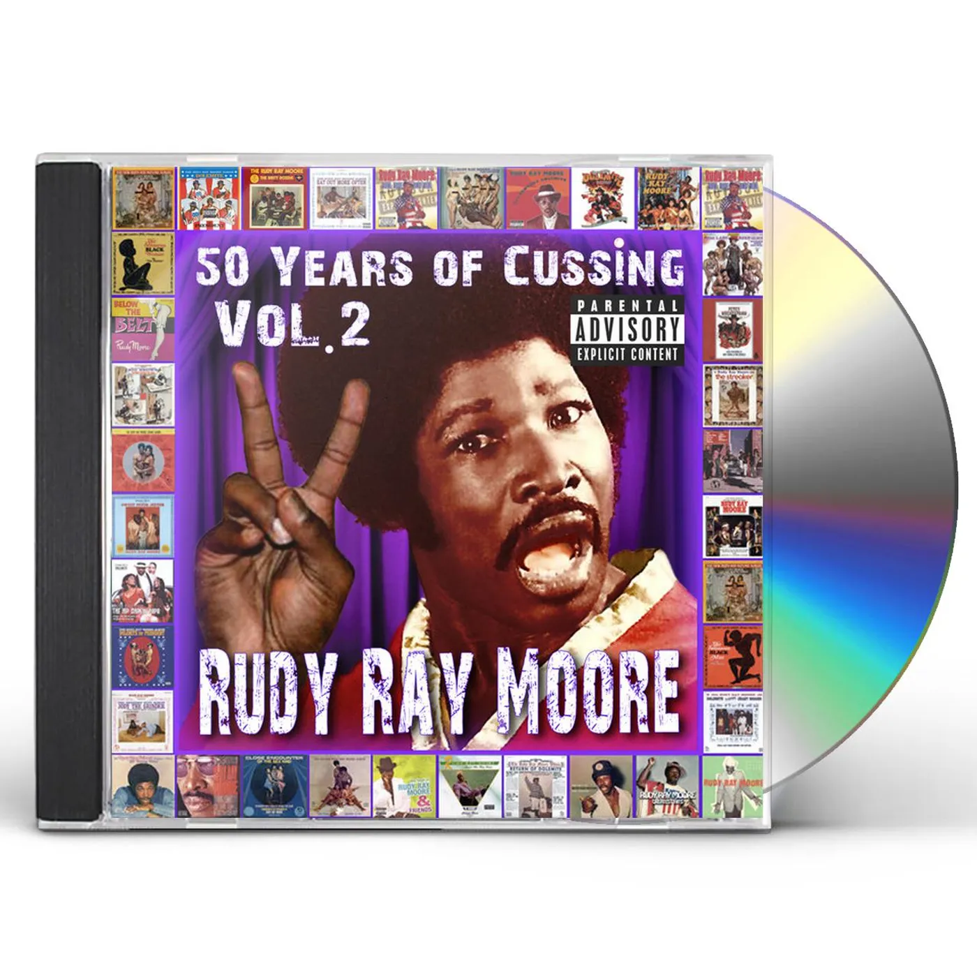 Rudy Ray Moore 50 YEARS OF CUSSING VOL. 2 CD