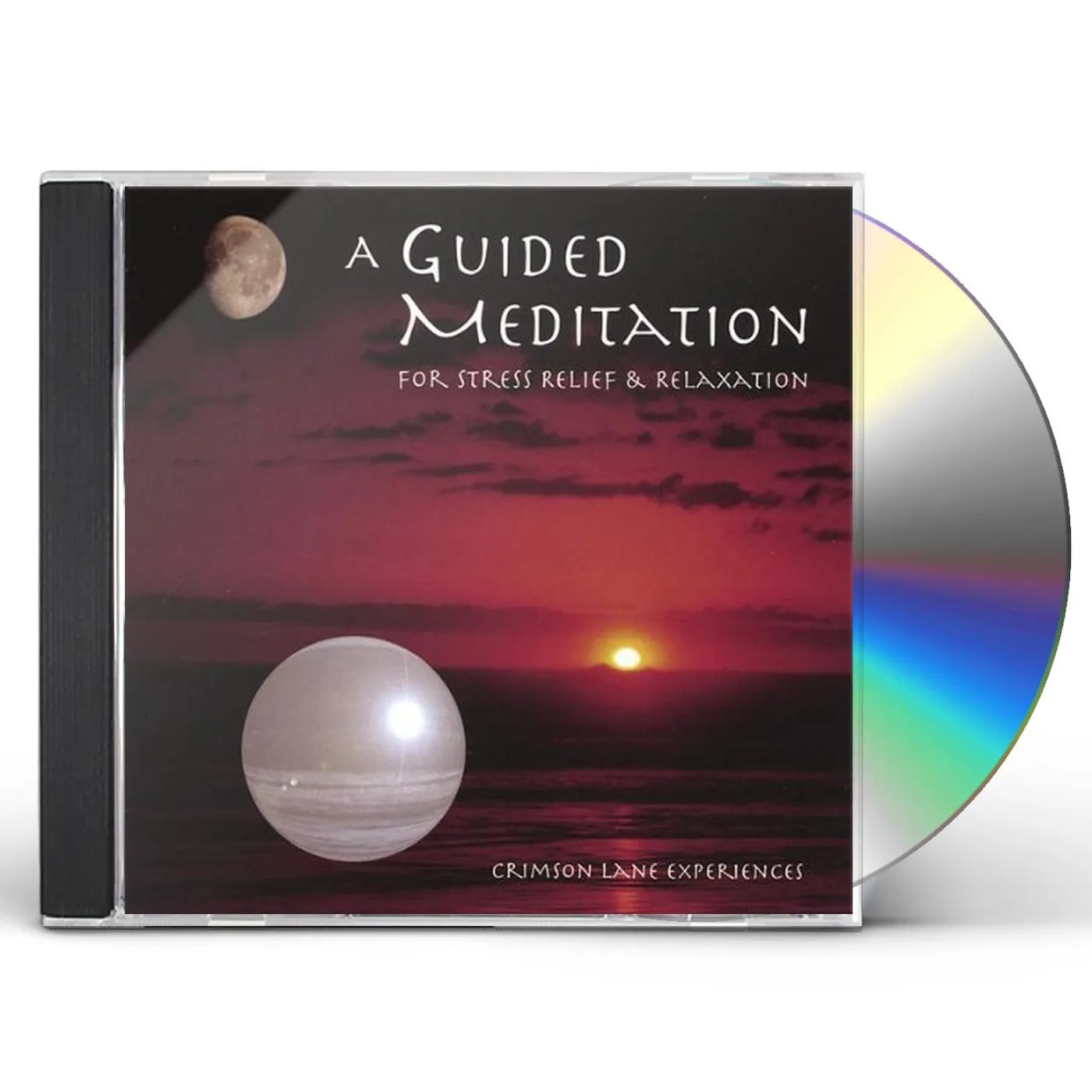 Crimson Lane Experiences GUIDED MEDITATION FOR STRESS RELIEF & RELAXATION 2 CD