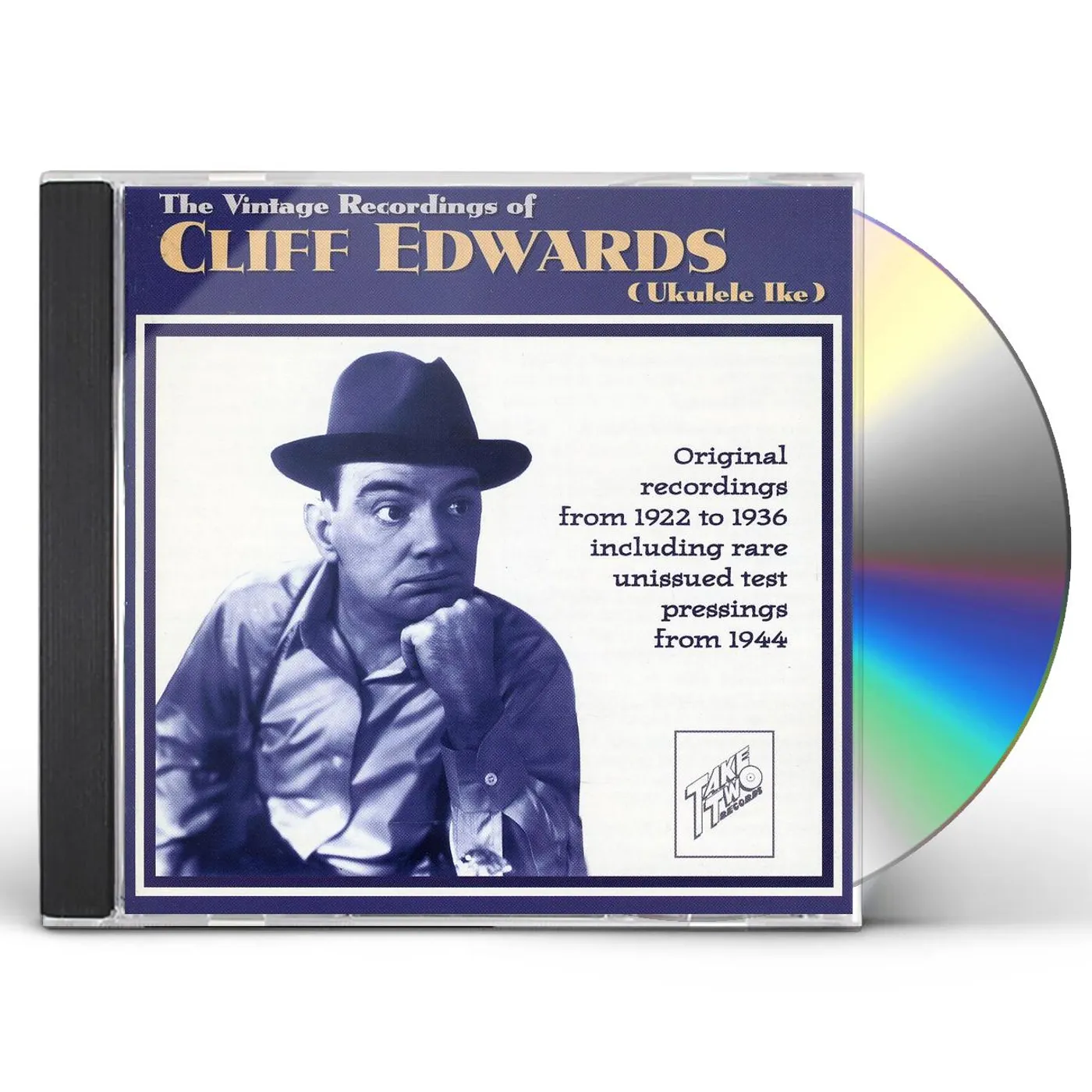 Cliff Edwards VINTAGE RECORDINGS OF UKULELE IKE 22-24 CD