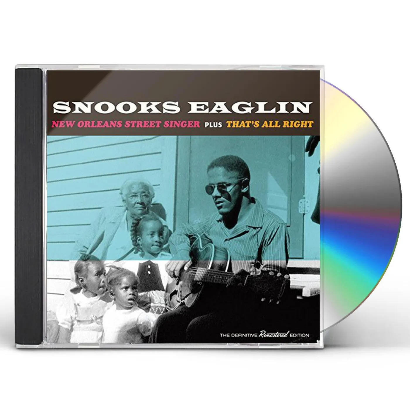 Snooks Eaglin NEW ORLEANS STREET SINGER / THAT'S ALL RIGHT CD