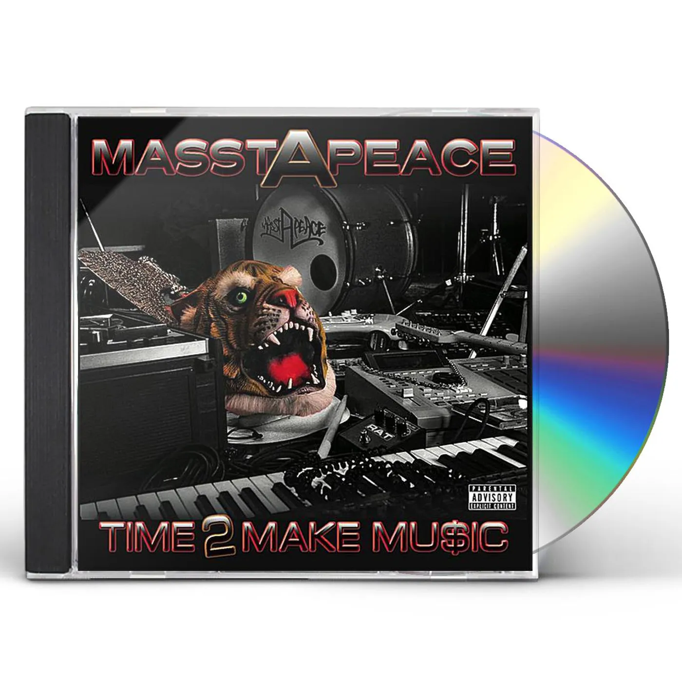 Masstapeace TIME 2 MAKE MUSIC CD