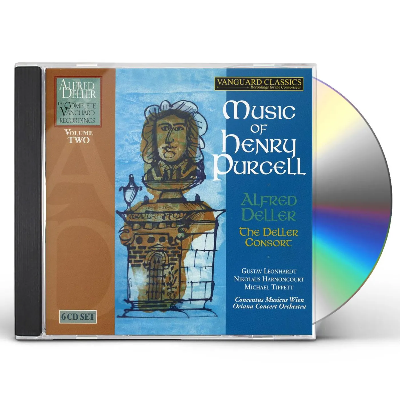 Alfred Deller COMP VANGUARD RECORDINGS 2: MUSIC OF HENRY PURCELL CD