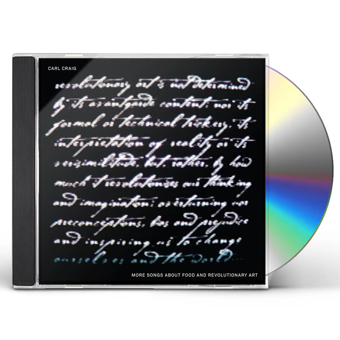 Carl Craig MORE SONGS ABOUT FOOD & REVOLUTIONARY ART CD