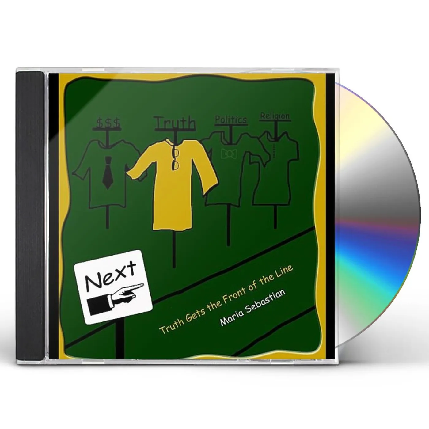 Maria Sebastian TRUTH GETS THE FRONT OF THE LINE CD