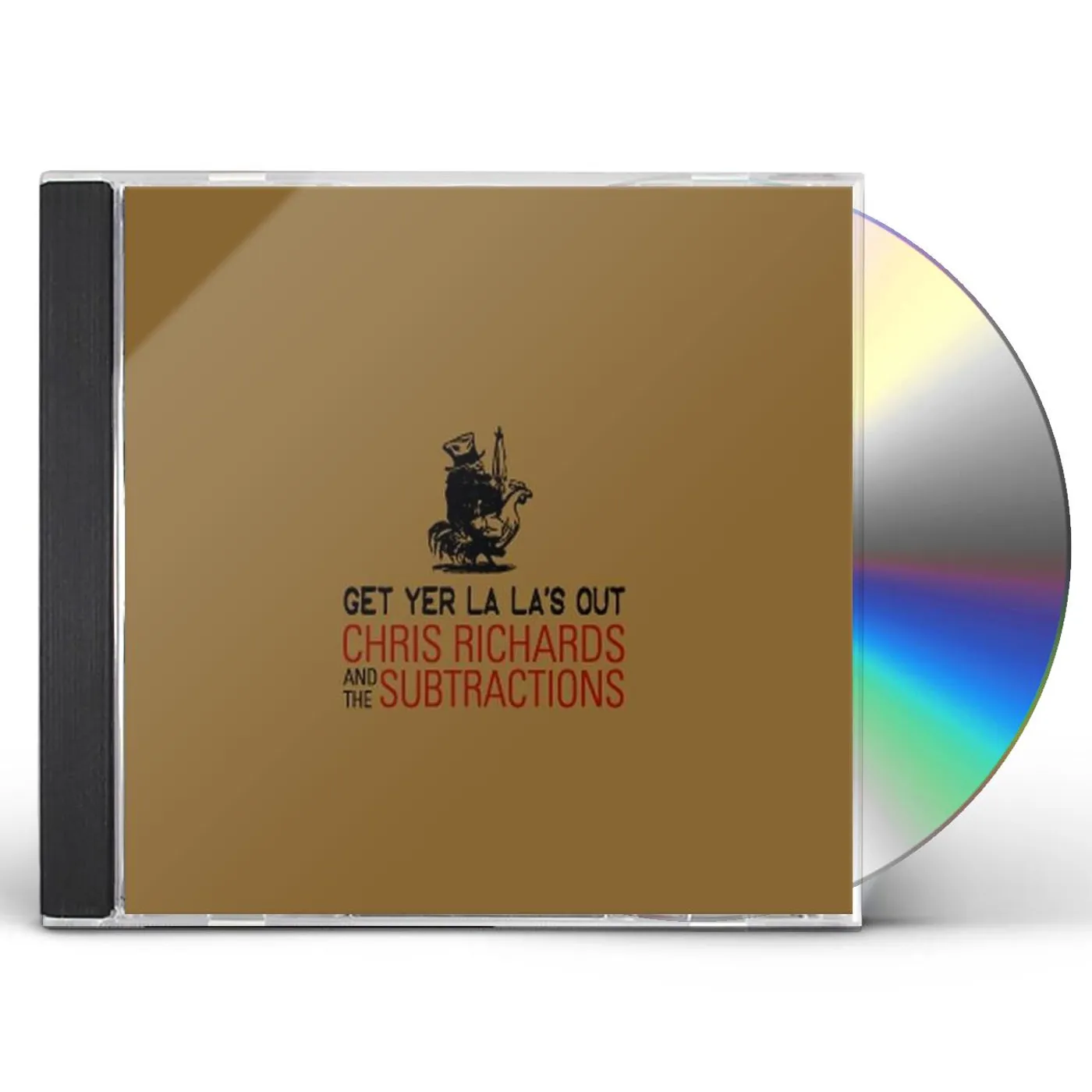 Chris Richards GET YER LA LA'S OUT CD