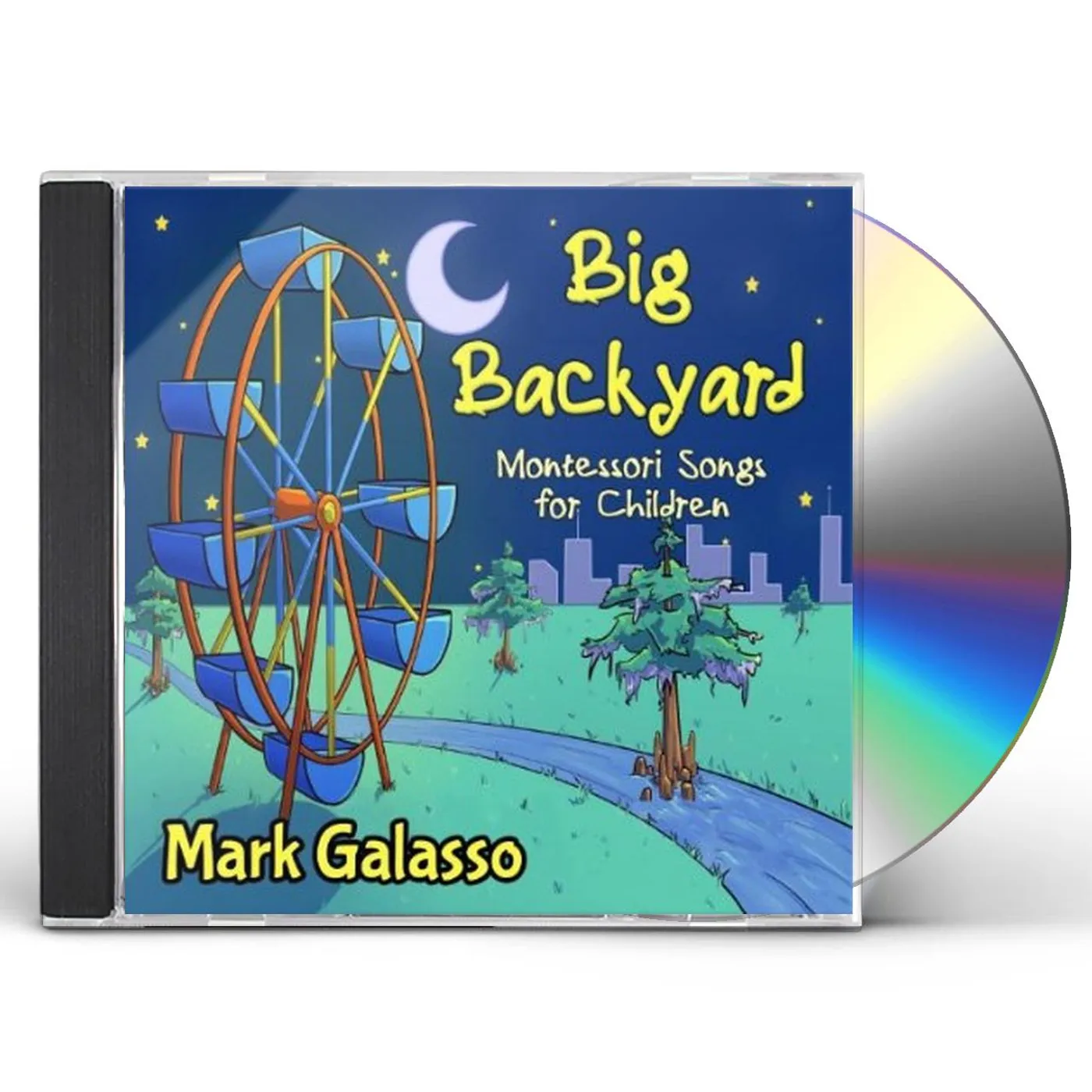 Mark Galasso BIG BACKYARD (MONTESSORI SONGS FOR CHILDREN) CD