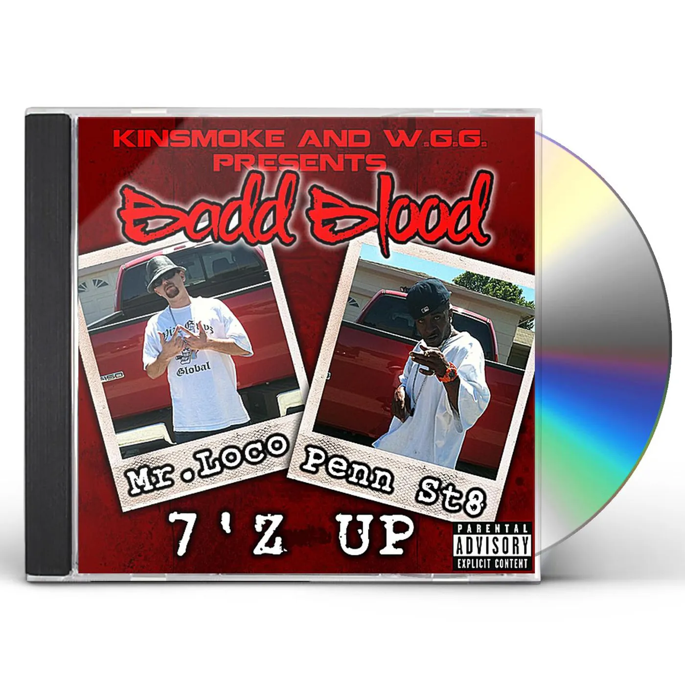 Badd Blood 7'Z UP CD