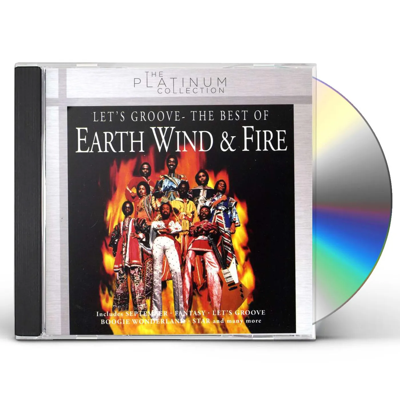 Earth, Wind & Fire LETS GROOVE-THE BEST OF CD
