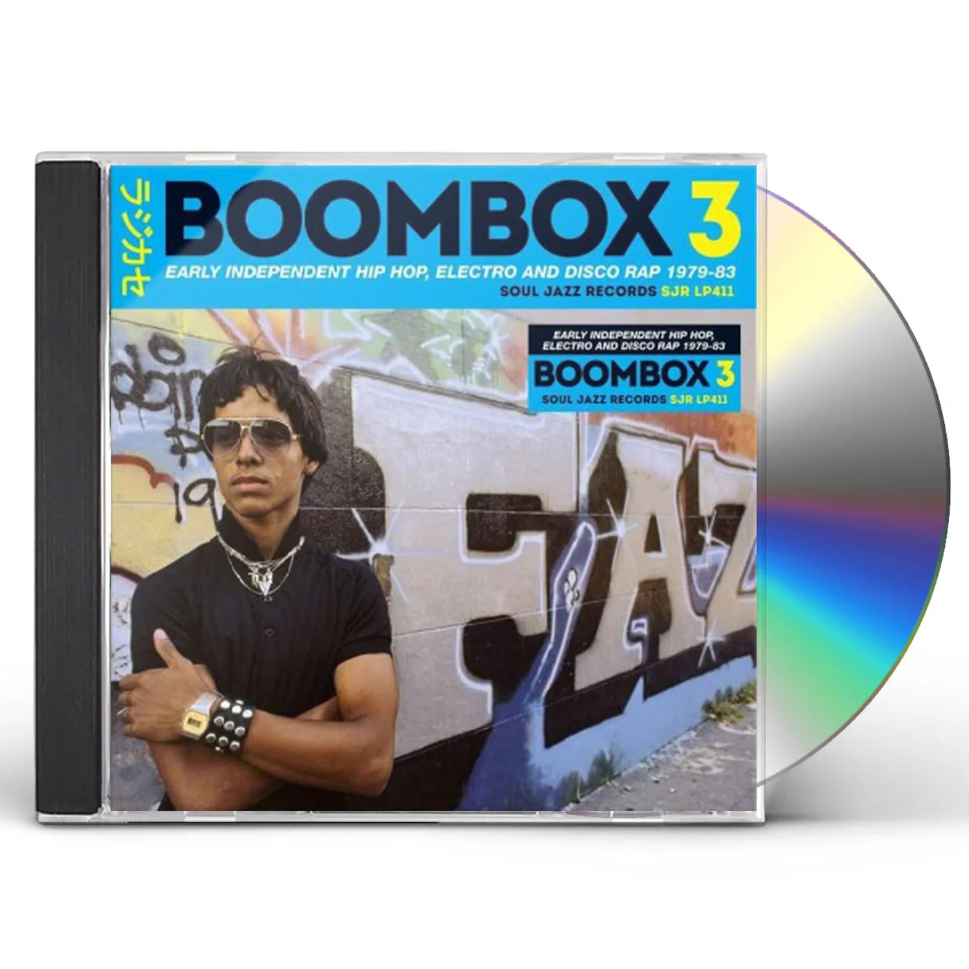 Soul Jazz Records Presents BOOMBOX 3: Early Independent Hip Hop, Electro And Disco Rap 1979-83 CD