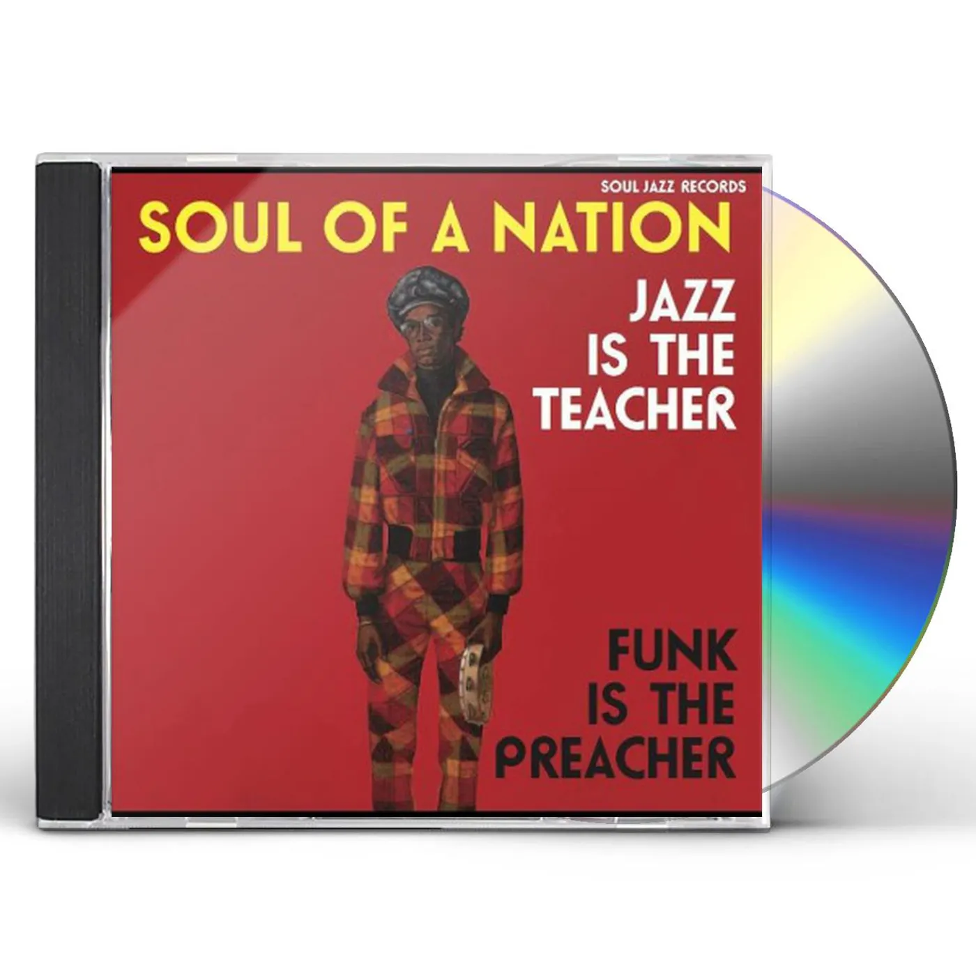 Soul Jazz Records Presents Soul Of A Nation: Jazz is The Teacher, Funk is The Preacher- Afro-Centric Jazz, Street Funk And The Roots Of Rap in The Black Power Era 1969-75 CD
