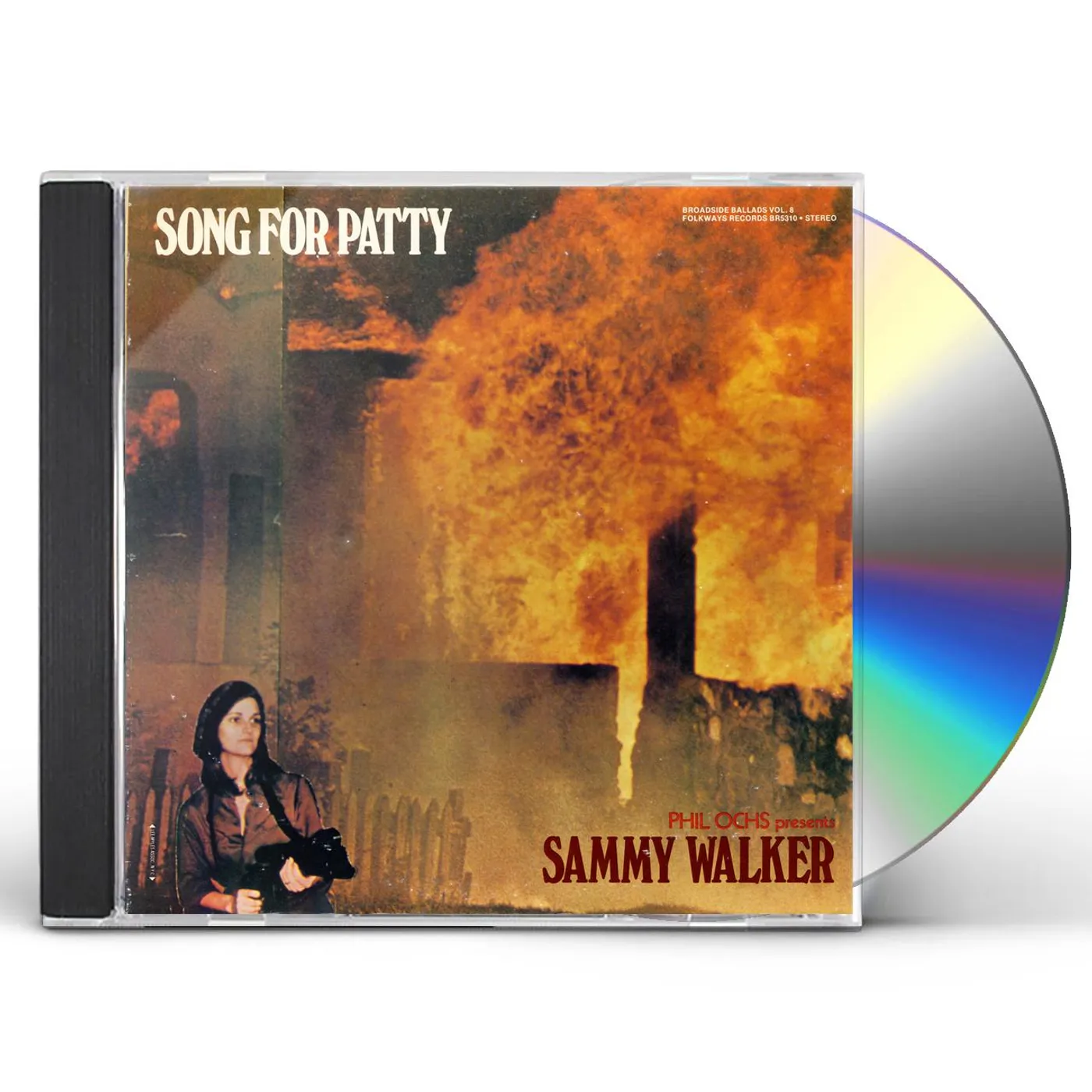 Sammy Walker BROADSIDE BALLADS VOL. 8: SONG FOR PATTY CD