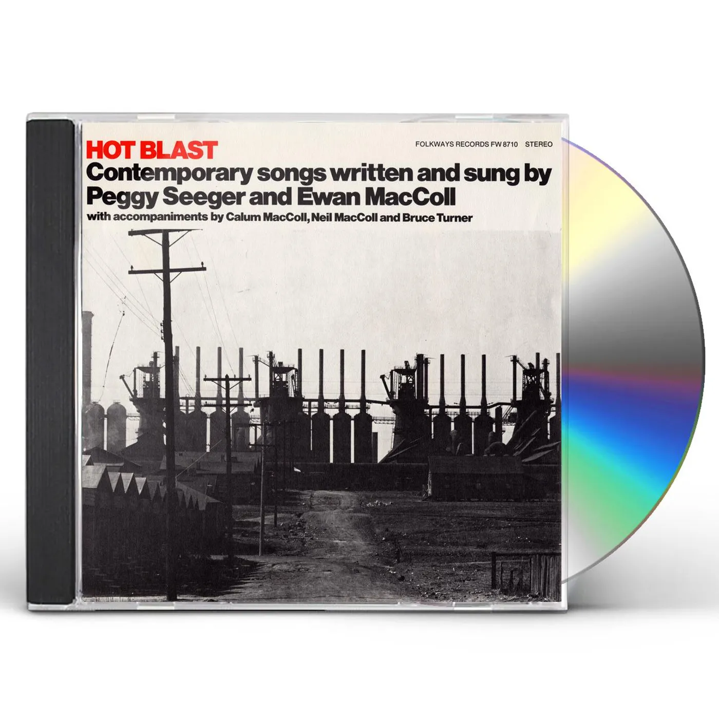 Ewan MacColl HOT BLAST: CONTEMPORARY SONGS CD