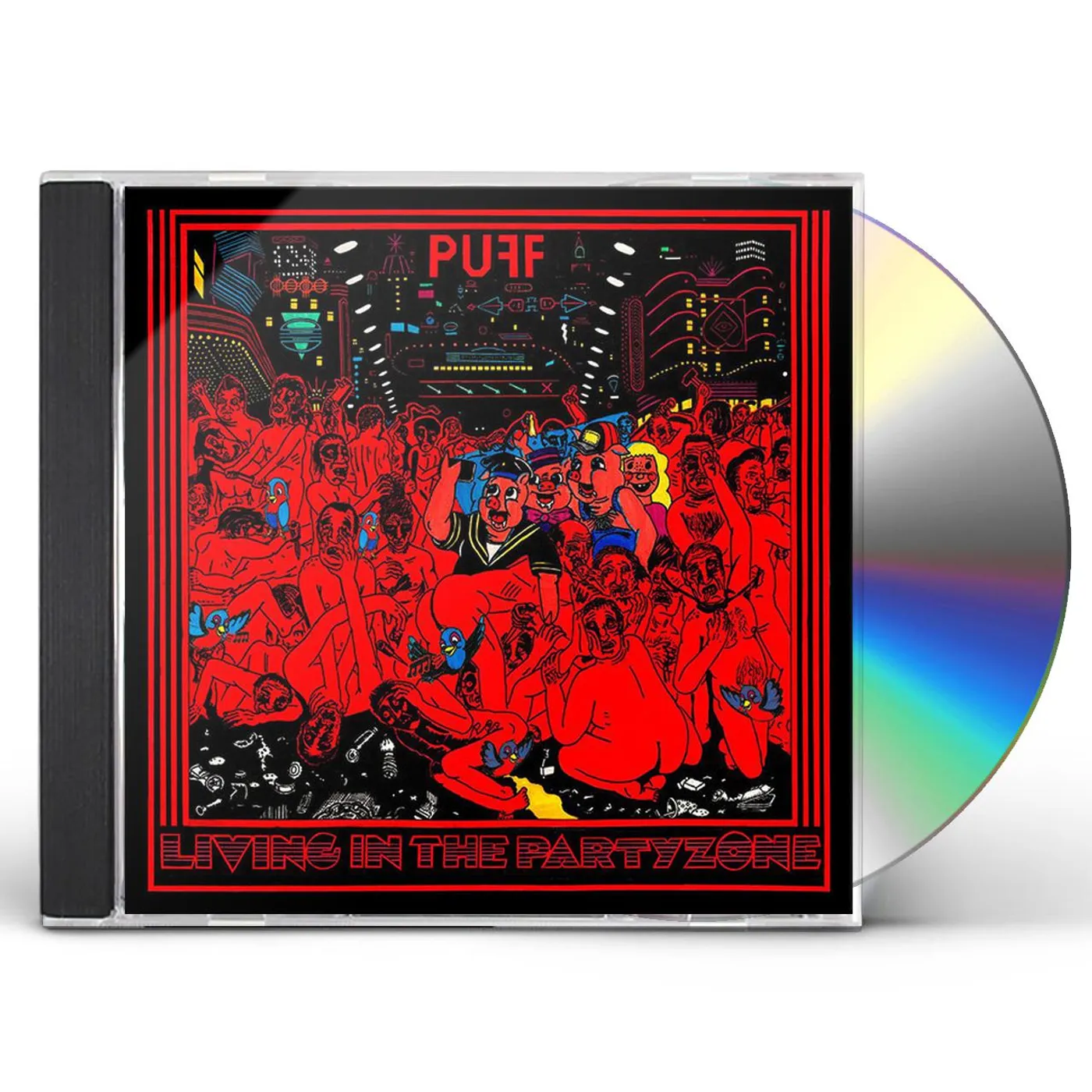 PUFF LIVING IN THE PARTYZON CD