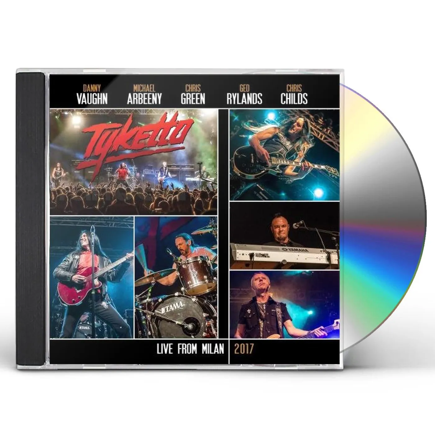 Tyketto LIVE FROM MILAN 2017 CD