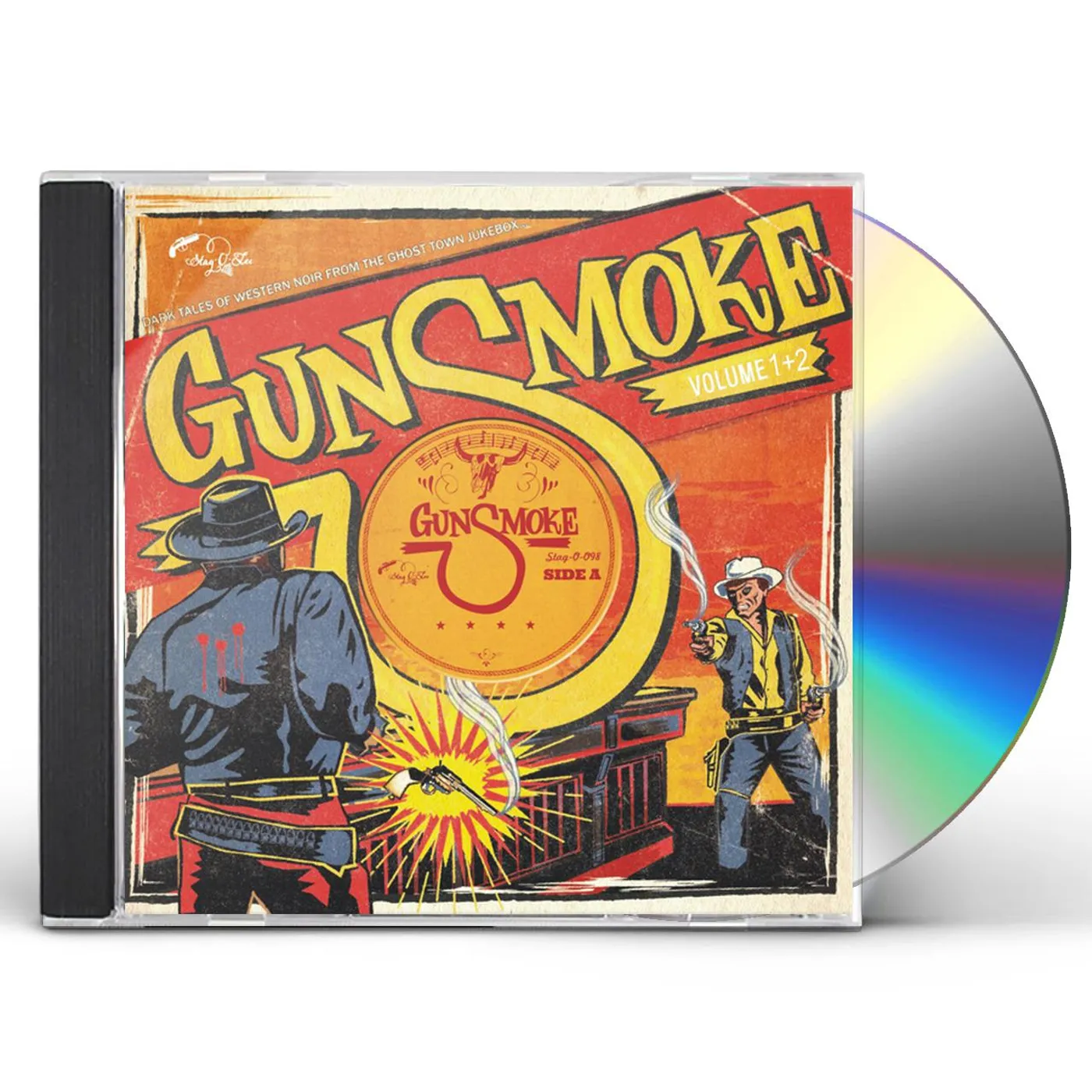 Various Artists  GUNSMOKE VOL.1 & 2: DARK TALES OF WESTERN NOIR FROM A GHOST TOWN JUKEBOX CD