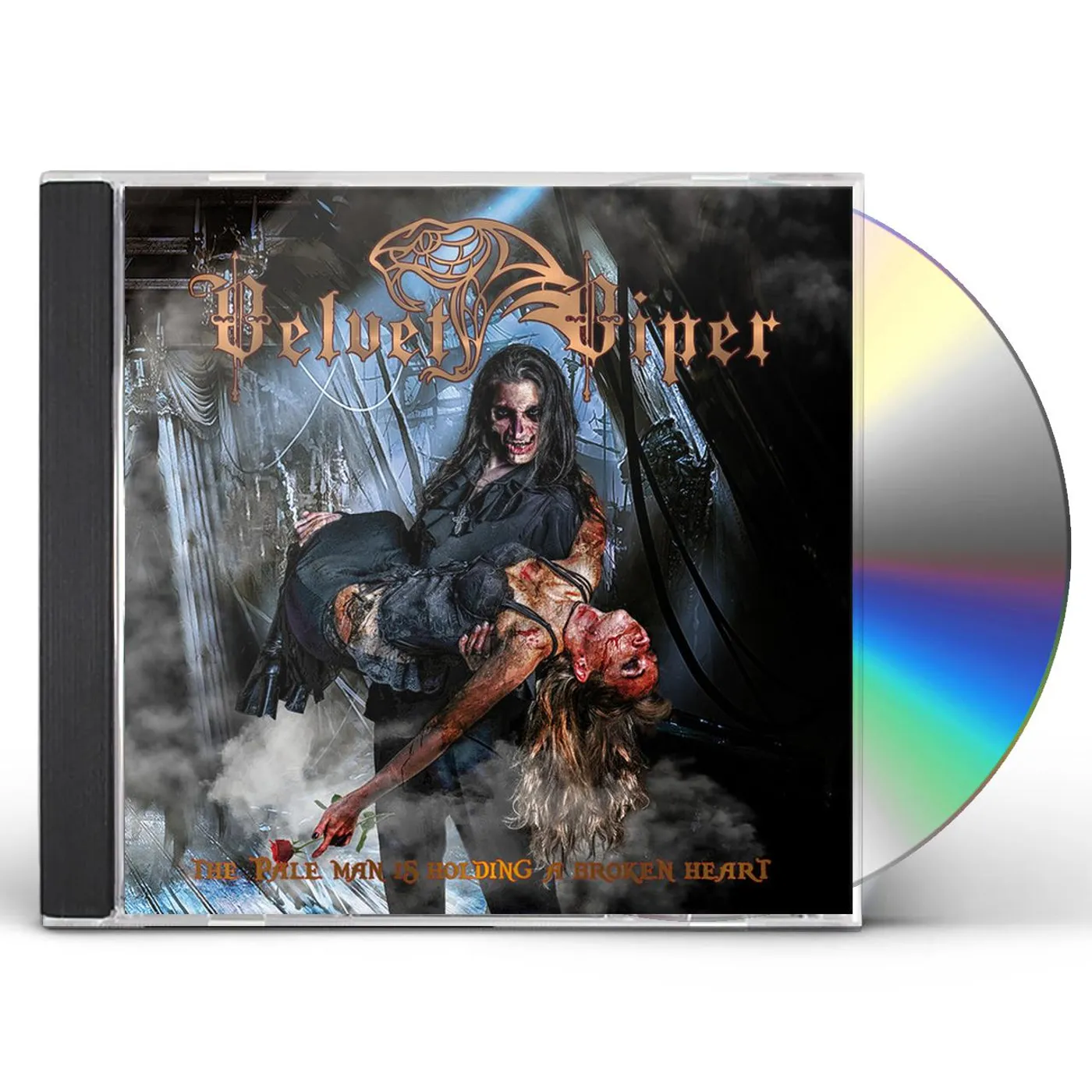 Velvet Viper PALE MAN IS HOLDING A BROKEN HEART CD