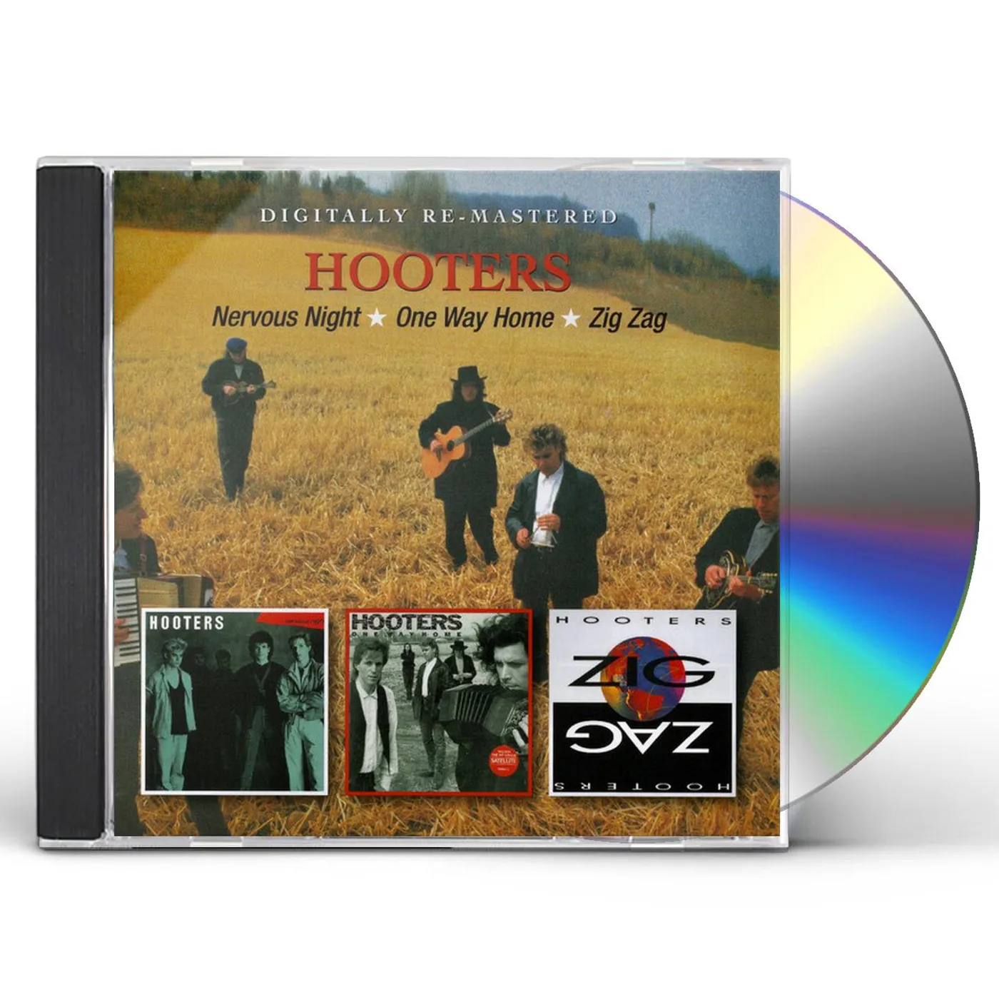 The Hooters NERVOUS NIGHT / ONE WAY HOME / ZIG ZAG (REMASTERED) CD