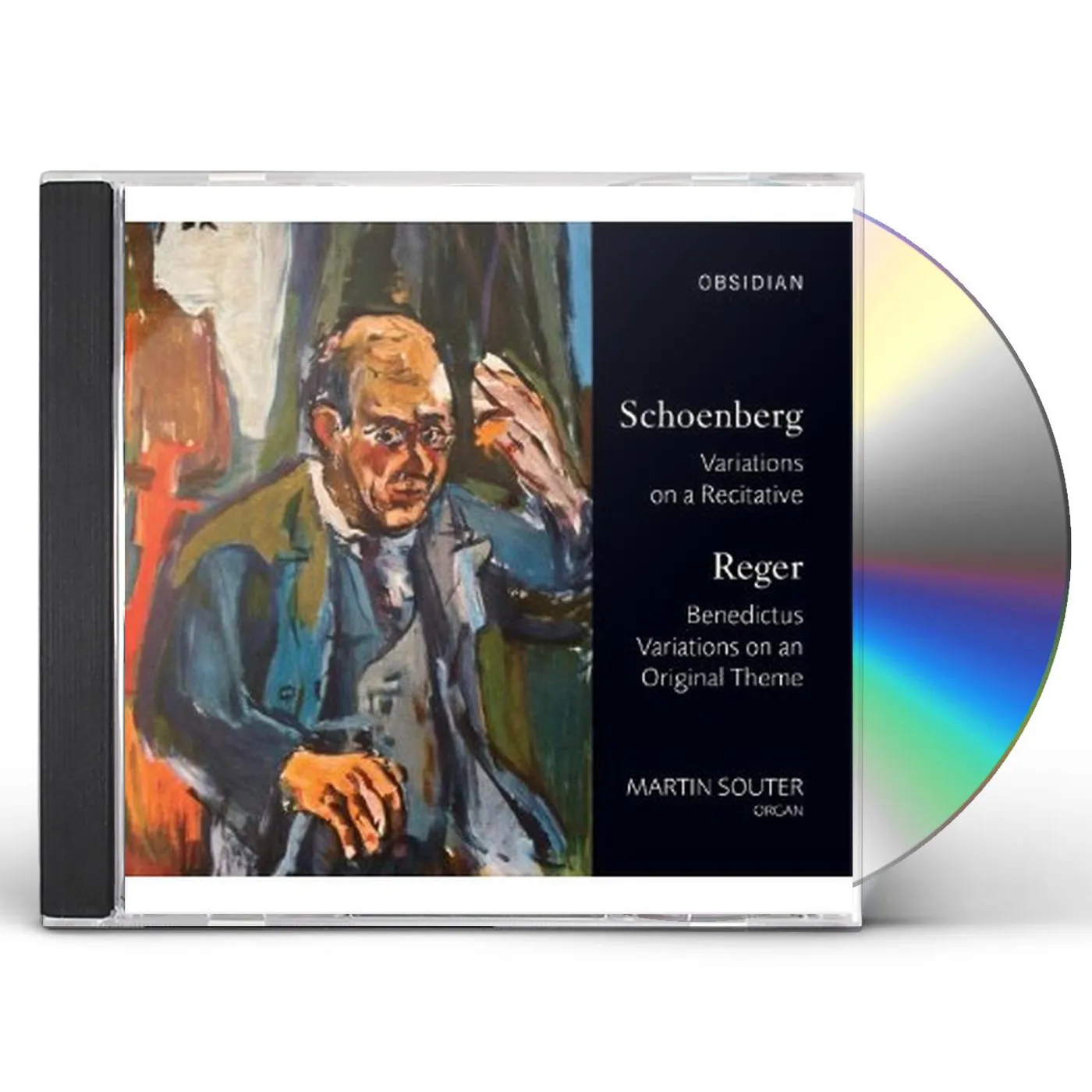 Martin Souter SCHOENBERG & REGER CD