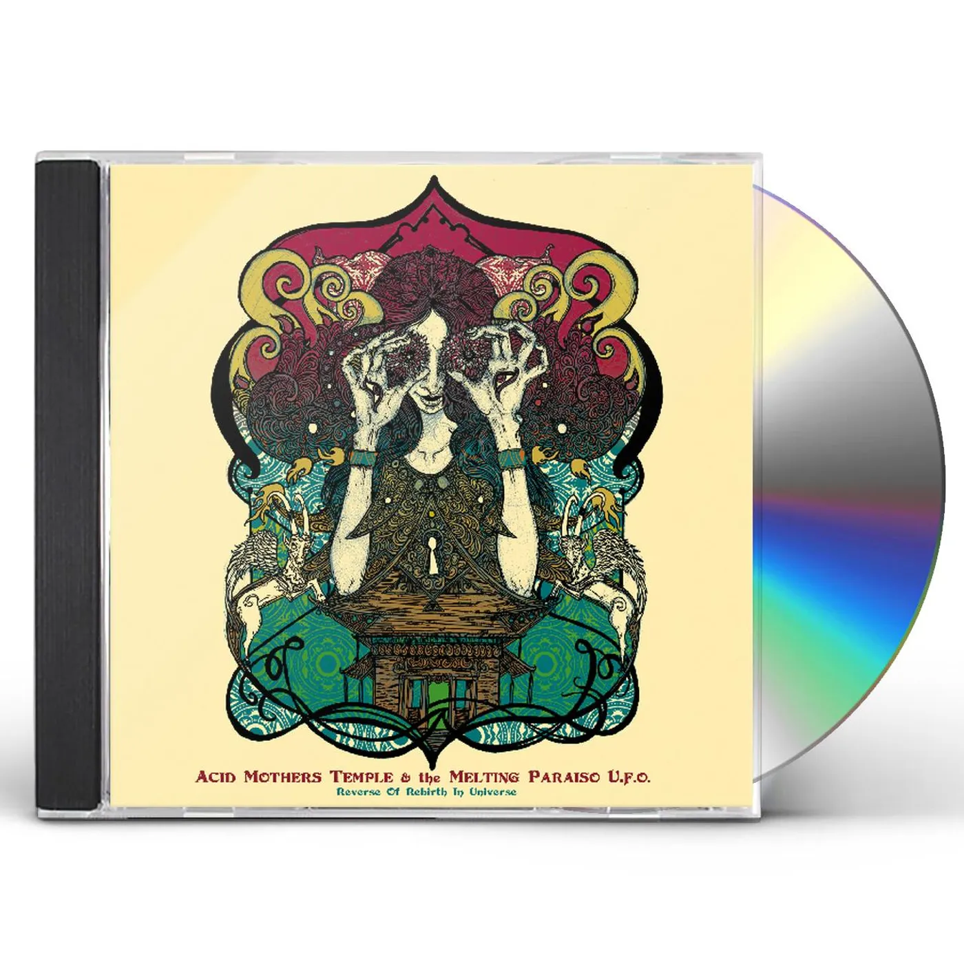 Acid Mothers Temple & Melting Paraiso U.F.O. REVERSE OF REBIRTH IN UNIVERSE CD