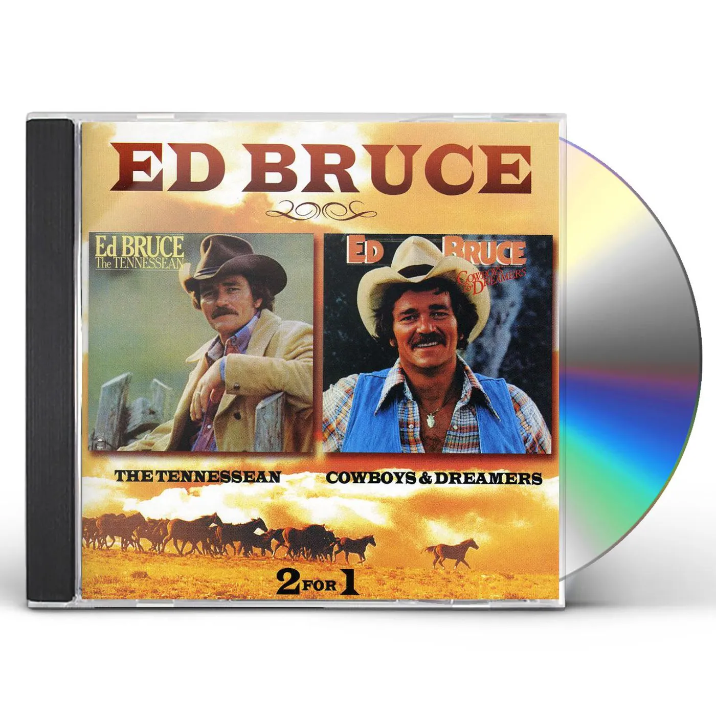 Ed Bruce TENNESSEAN / COWBOYS AND DREAMERS CD