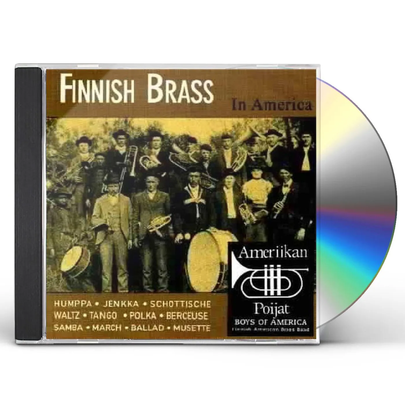 Ameriikan Poijat FINNISH BRASS IN AMERICA CD