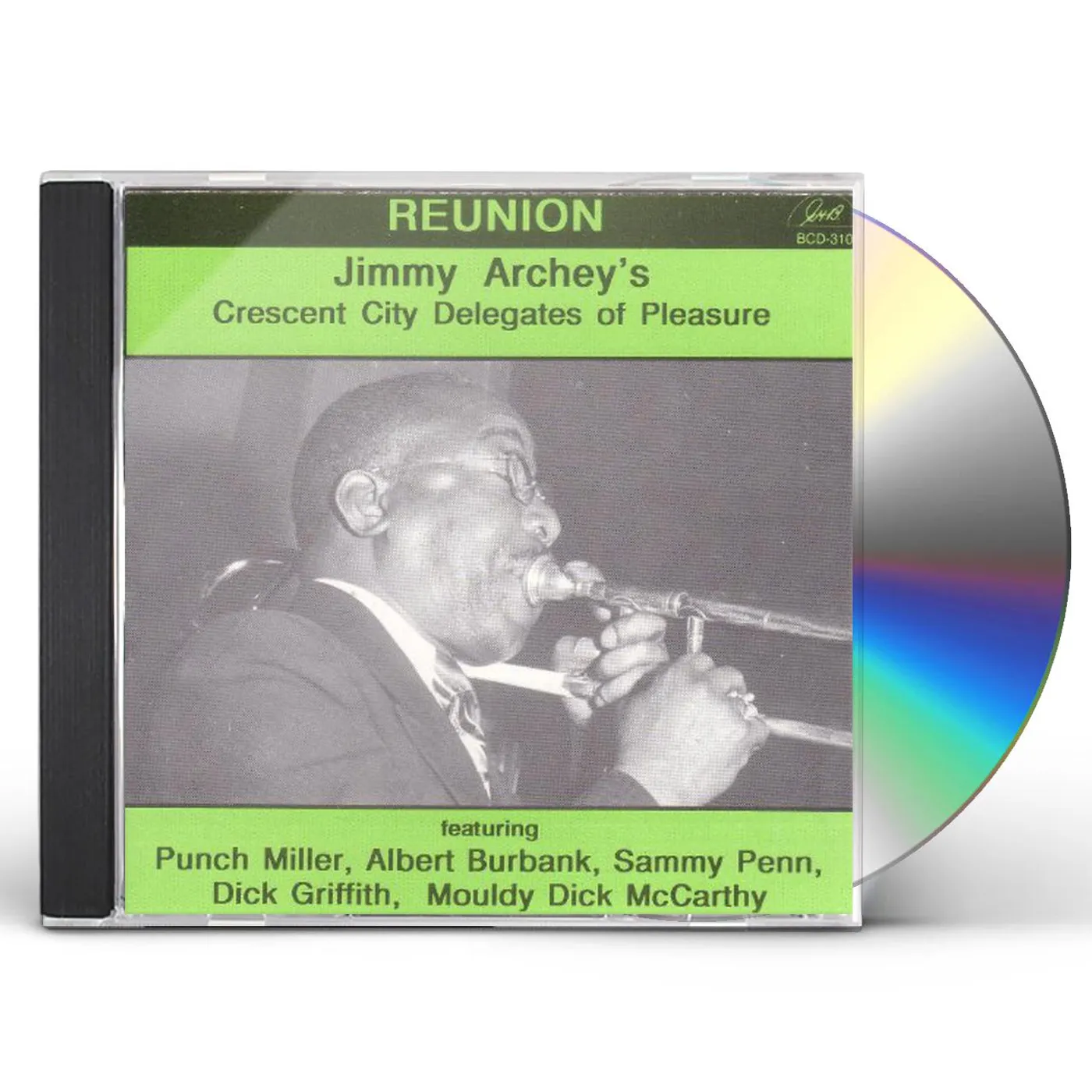 Jimmy Archey CRESCENT CITY DELEDATES OF PLEASURE-REUNION CD