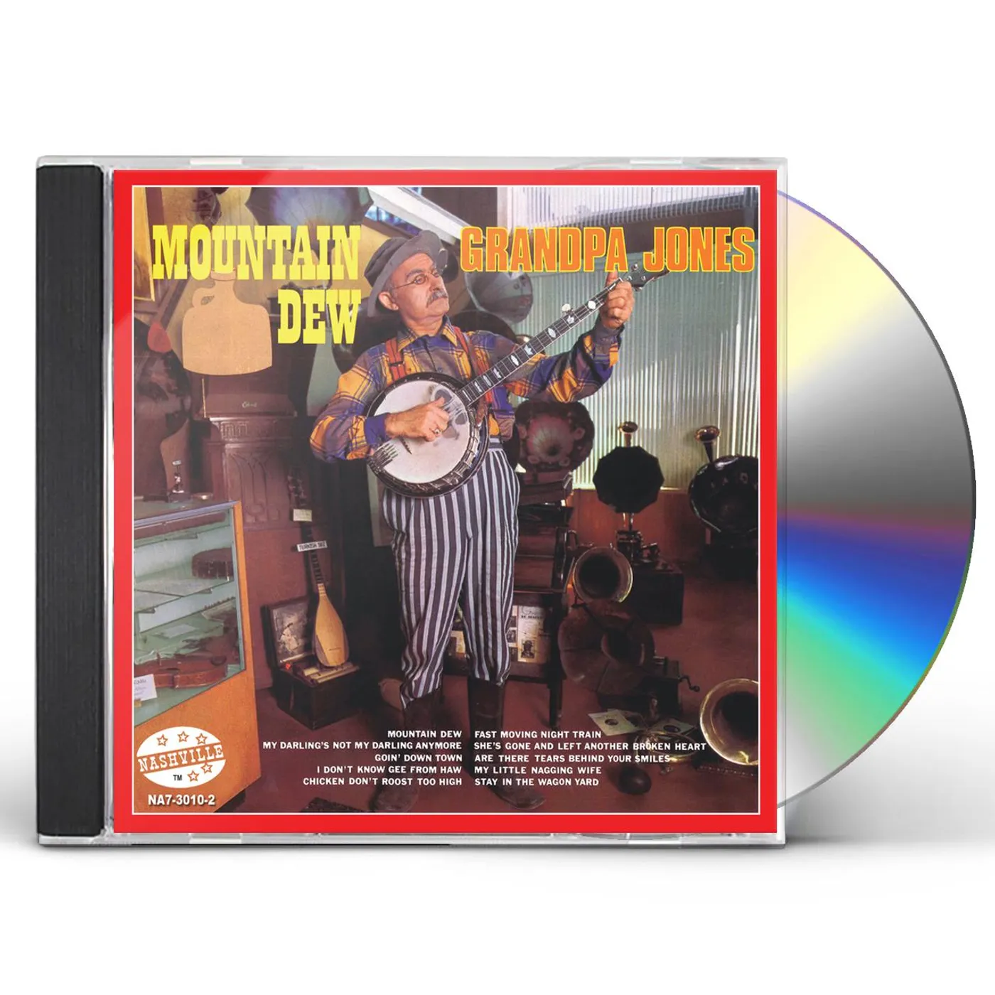 Grandpa Jones MOUNTAIN DEW CD