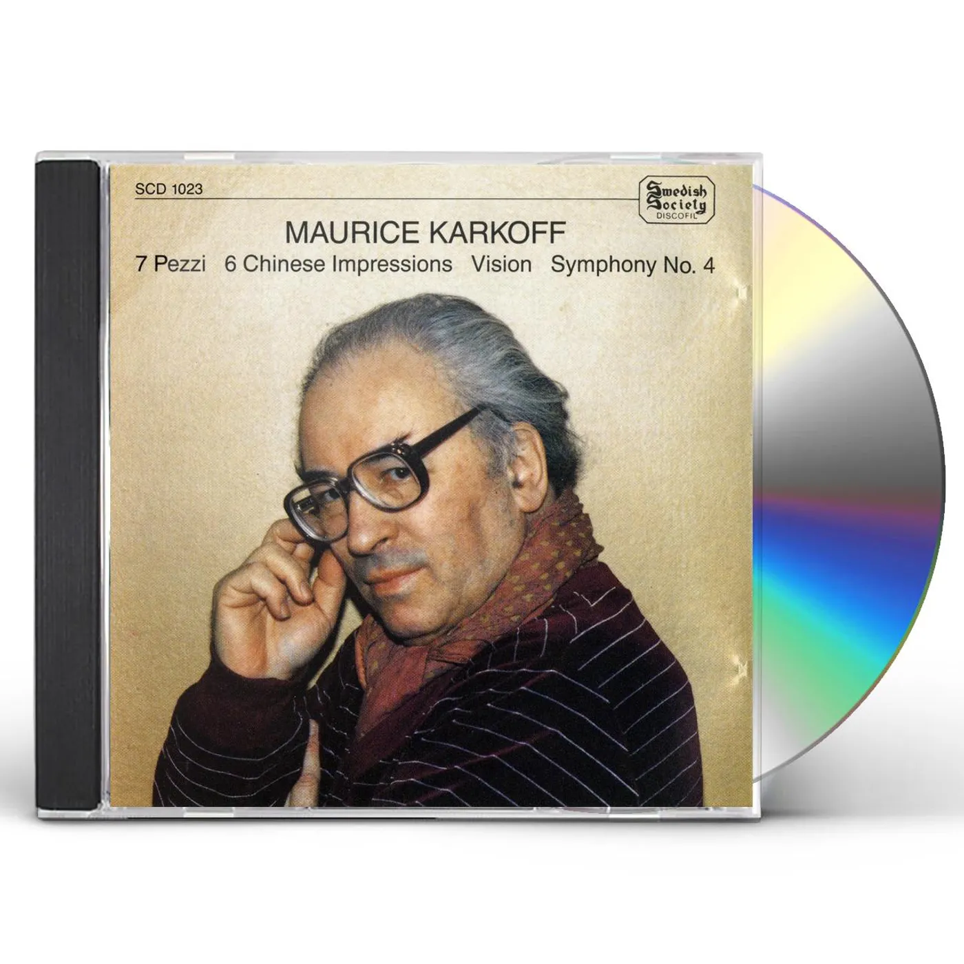 Maurice Karkoff SYMPHONY NO 4 7 PCS FOR ORCH CD